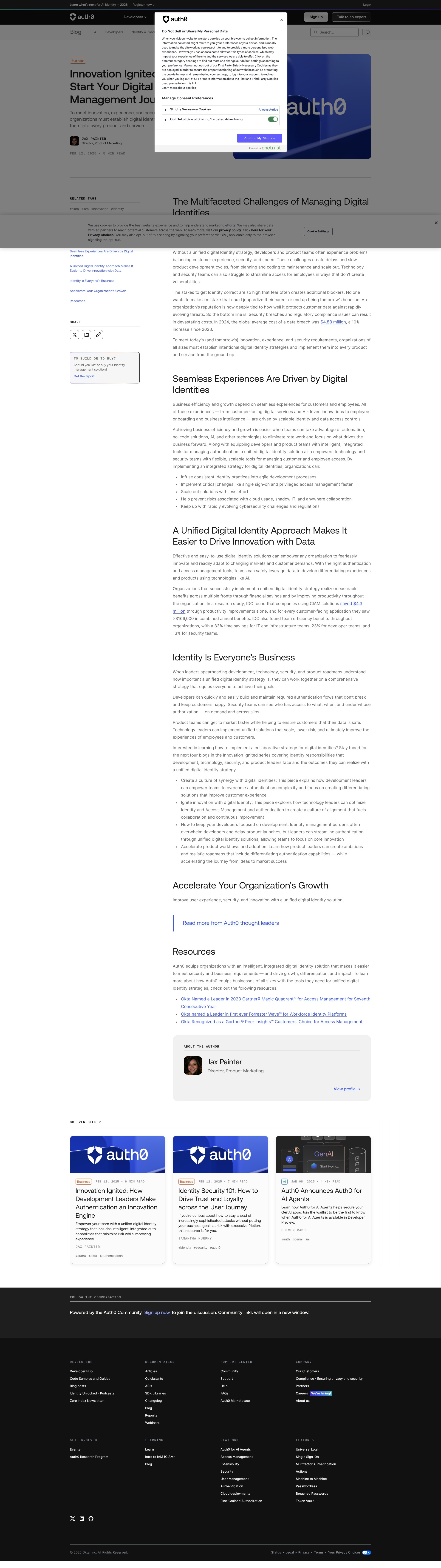 Landing Page