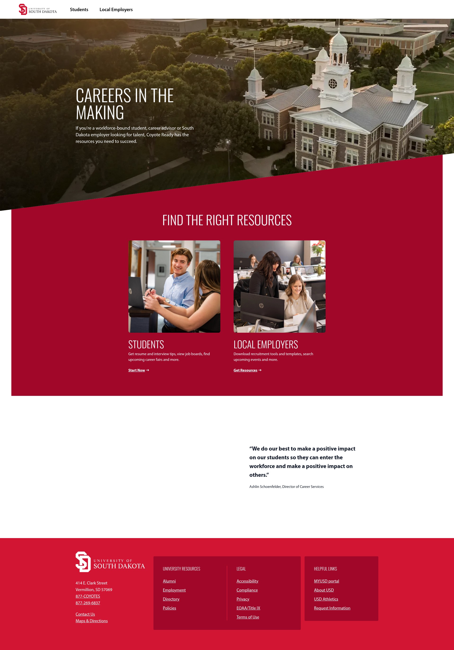 Landing Page
