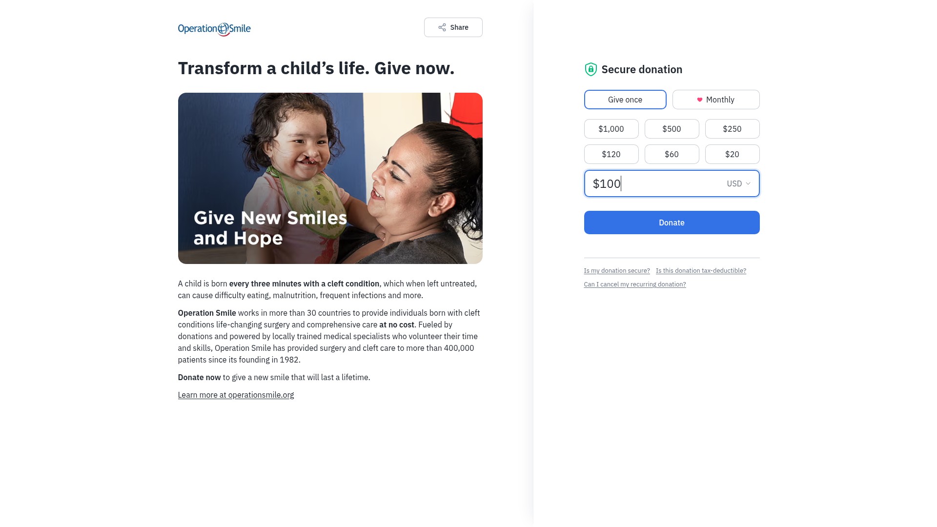 Landing Page