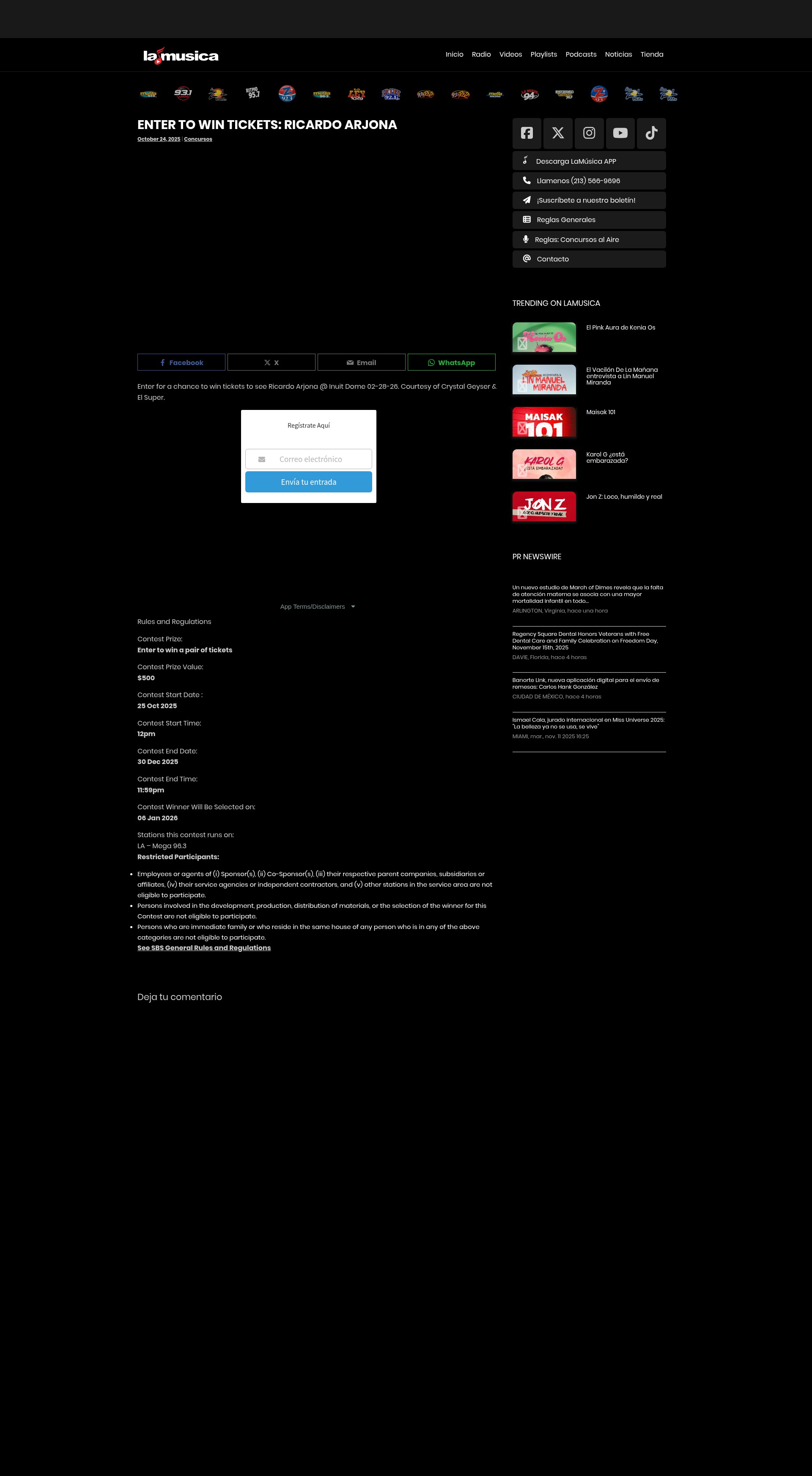 Landing Page