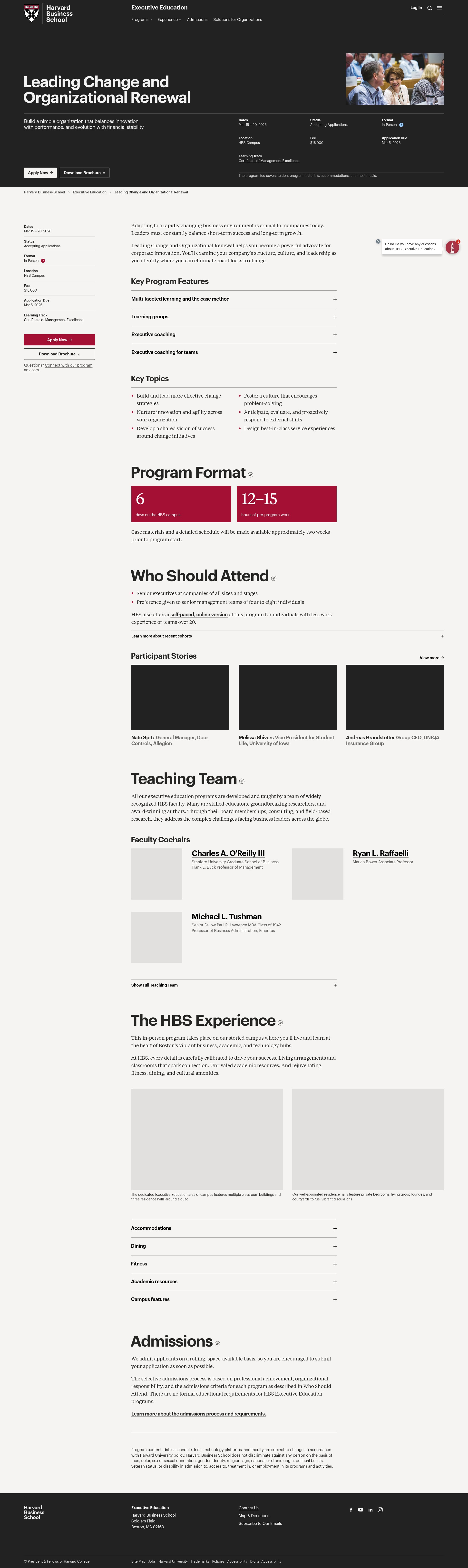 Landing Page