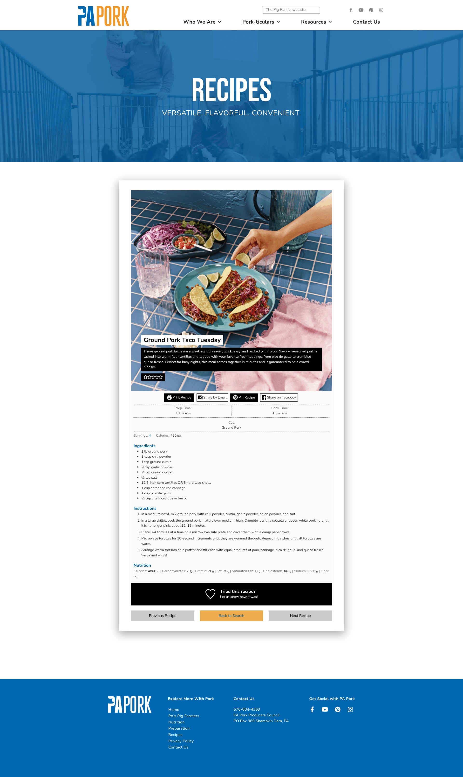 Landing Page