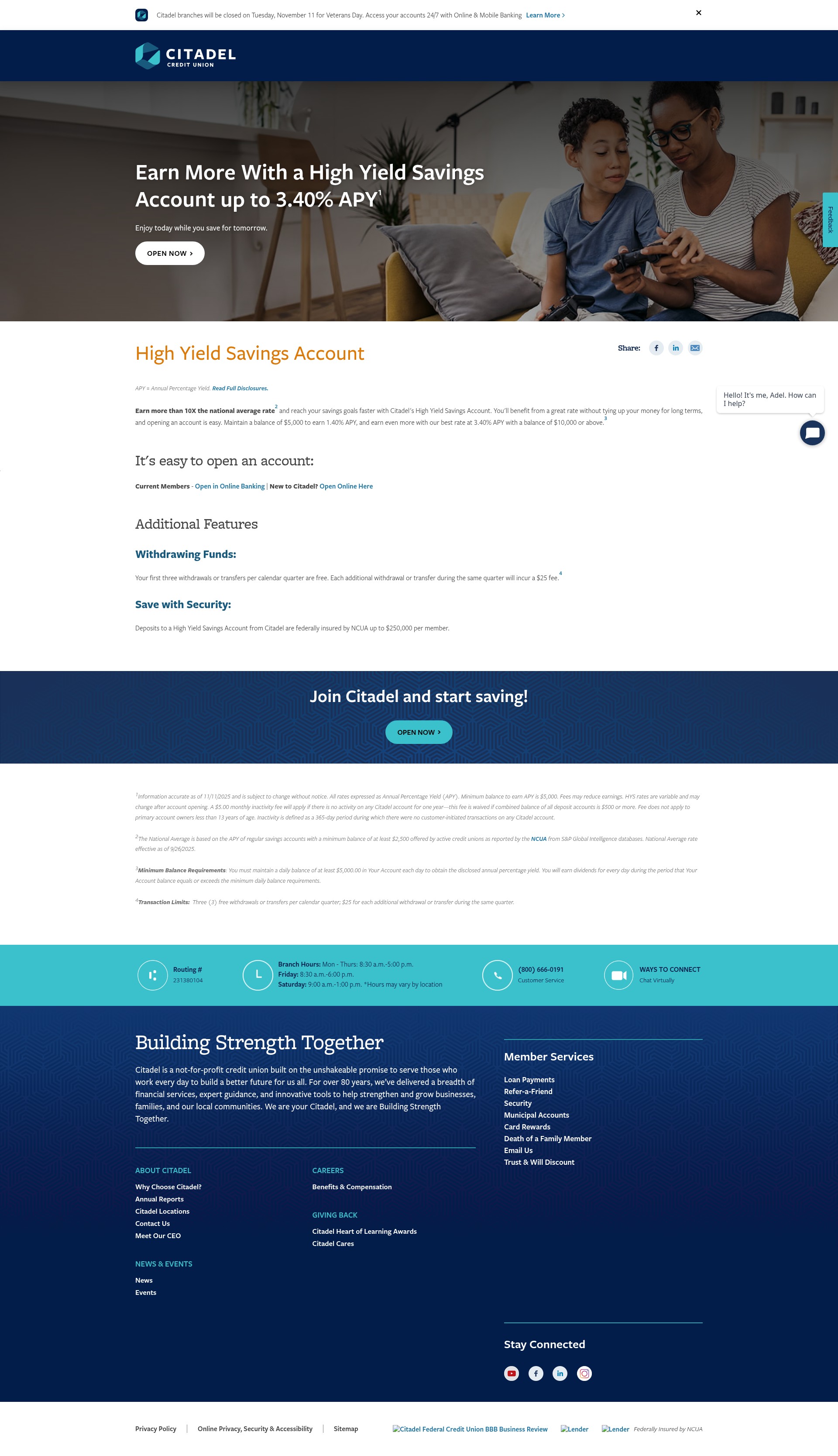 Landing Page