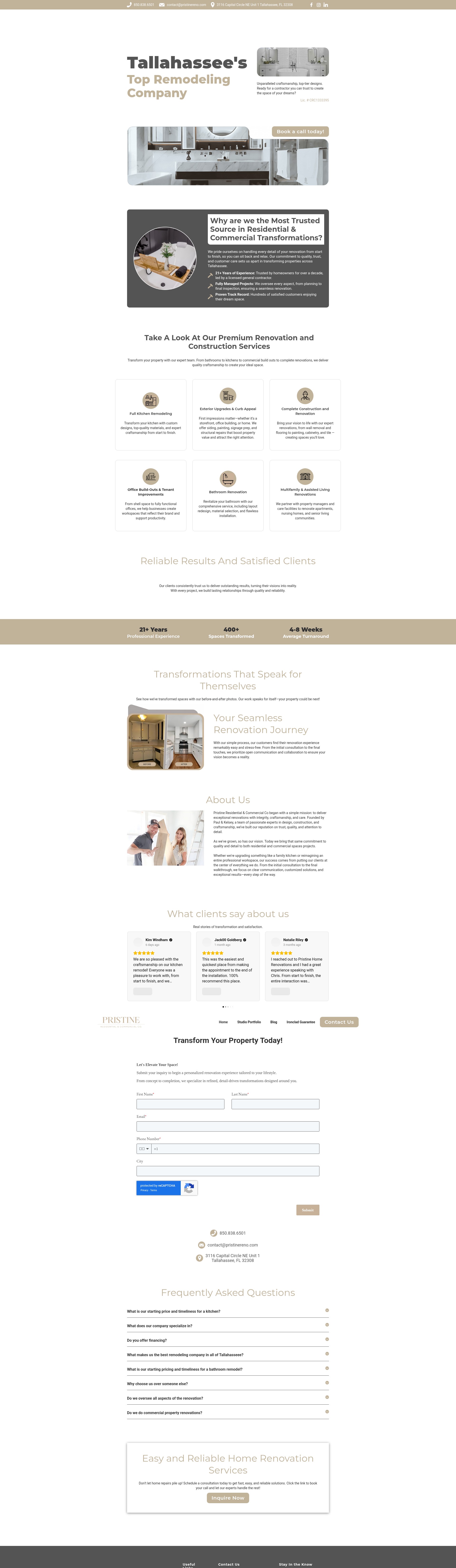 Landing Page