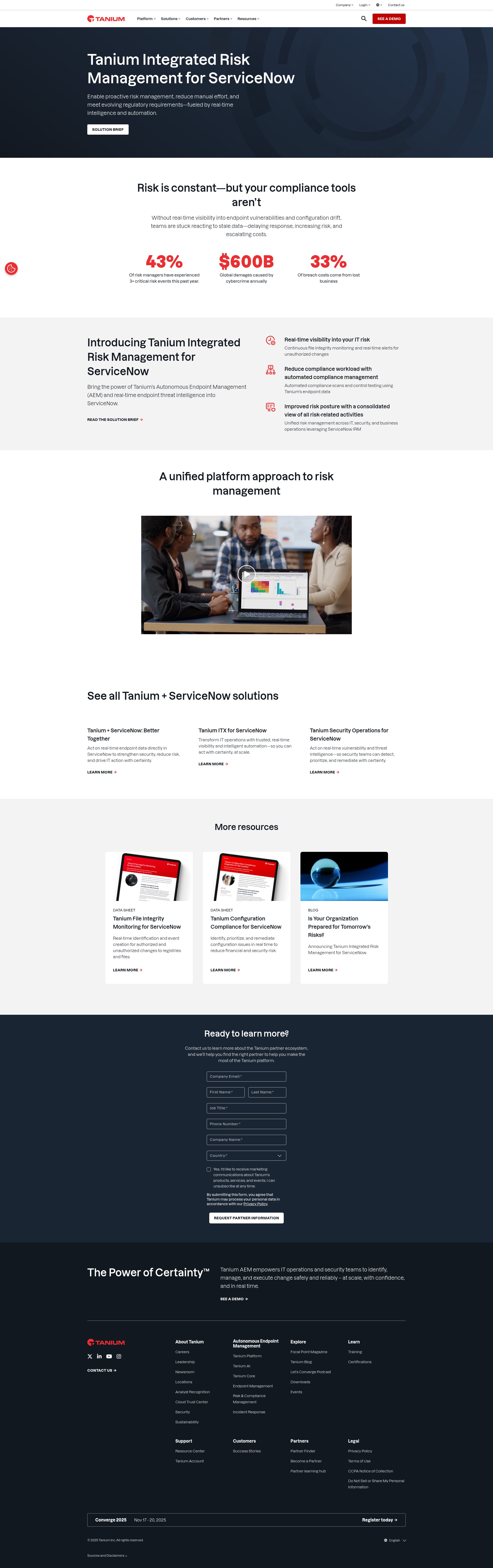 Landing Page