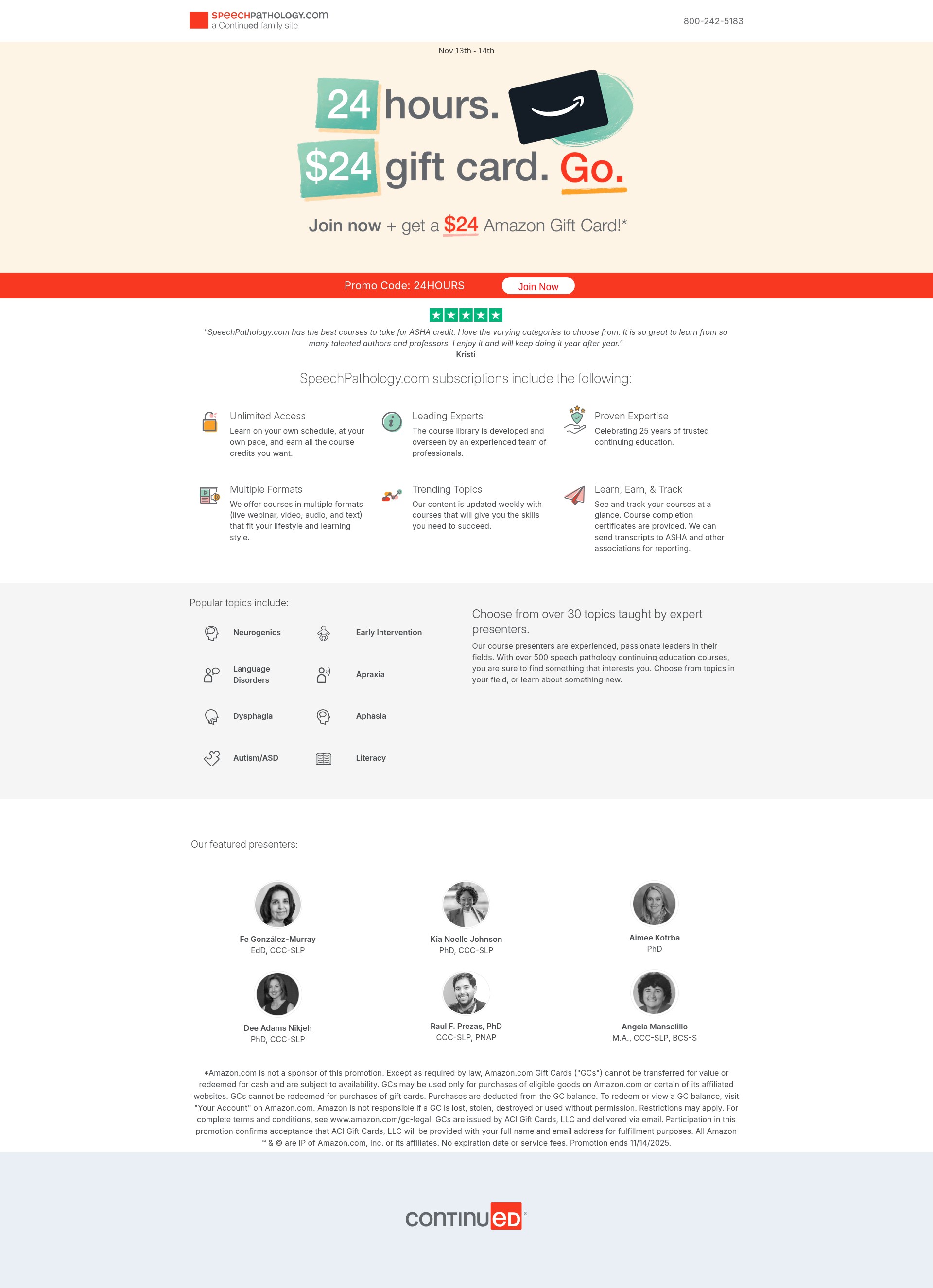 Landing Page