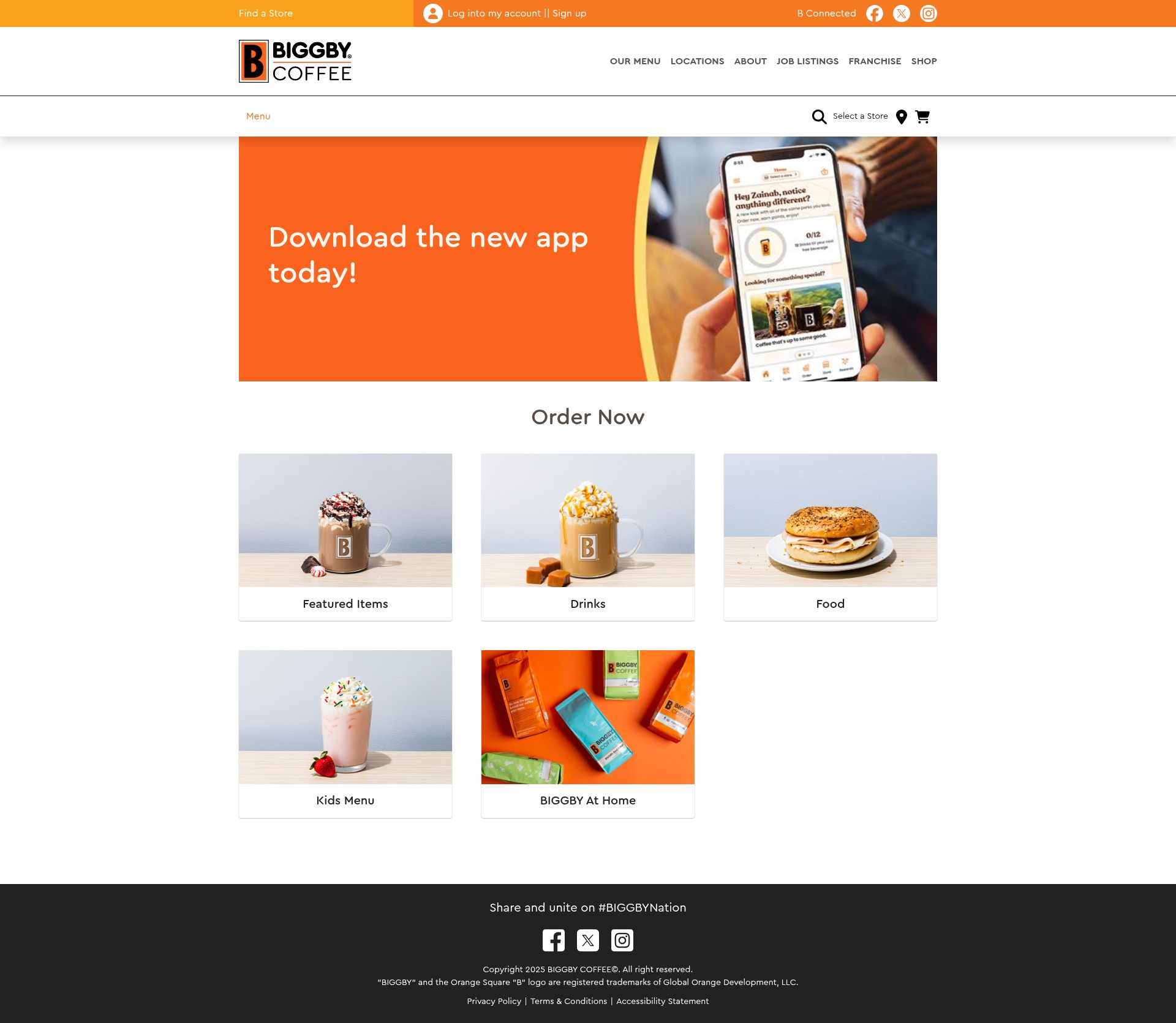 Landing Page