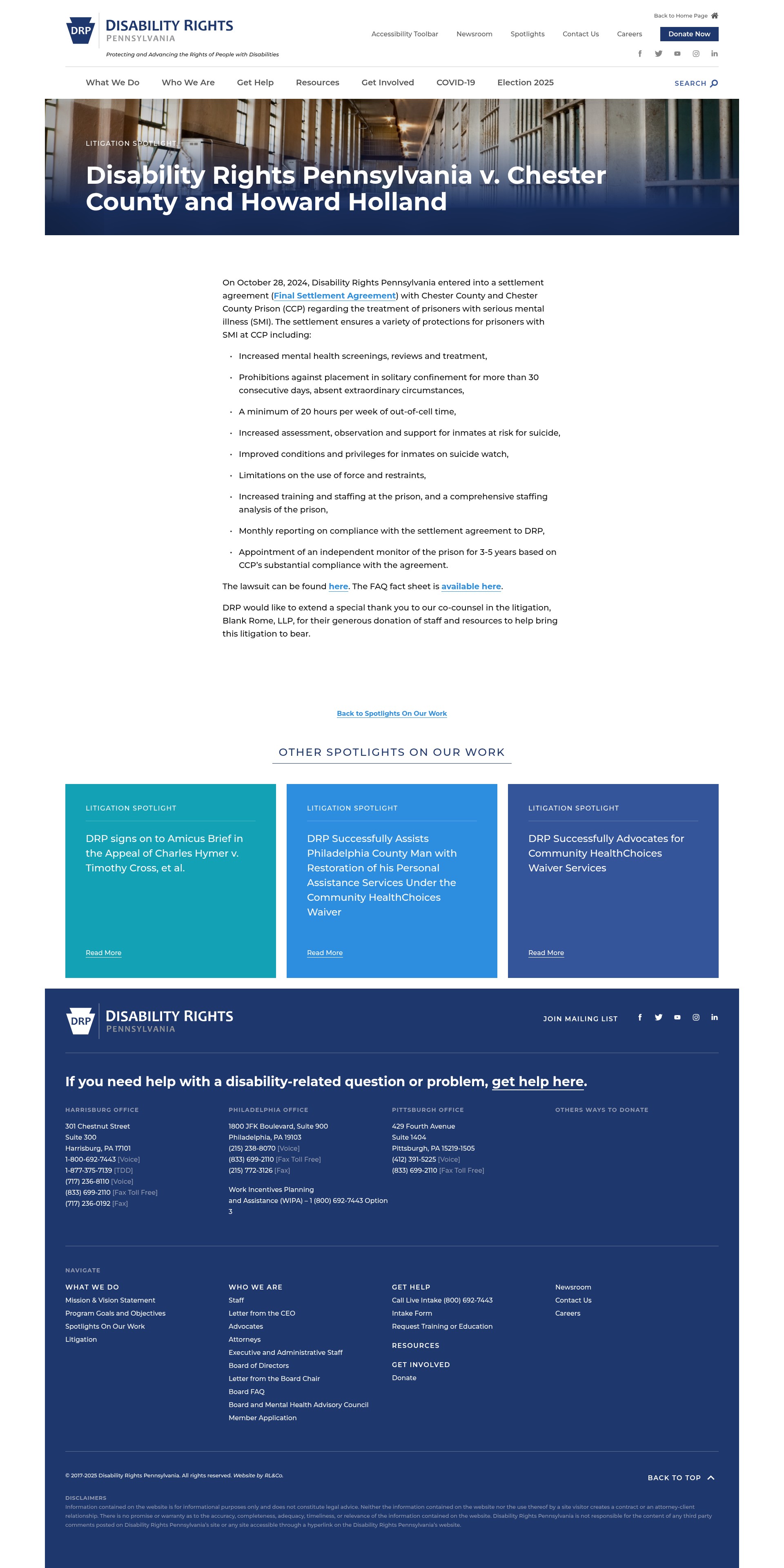 Landing Page