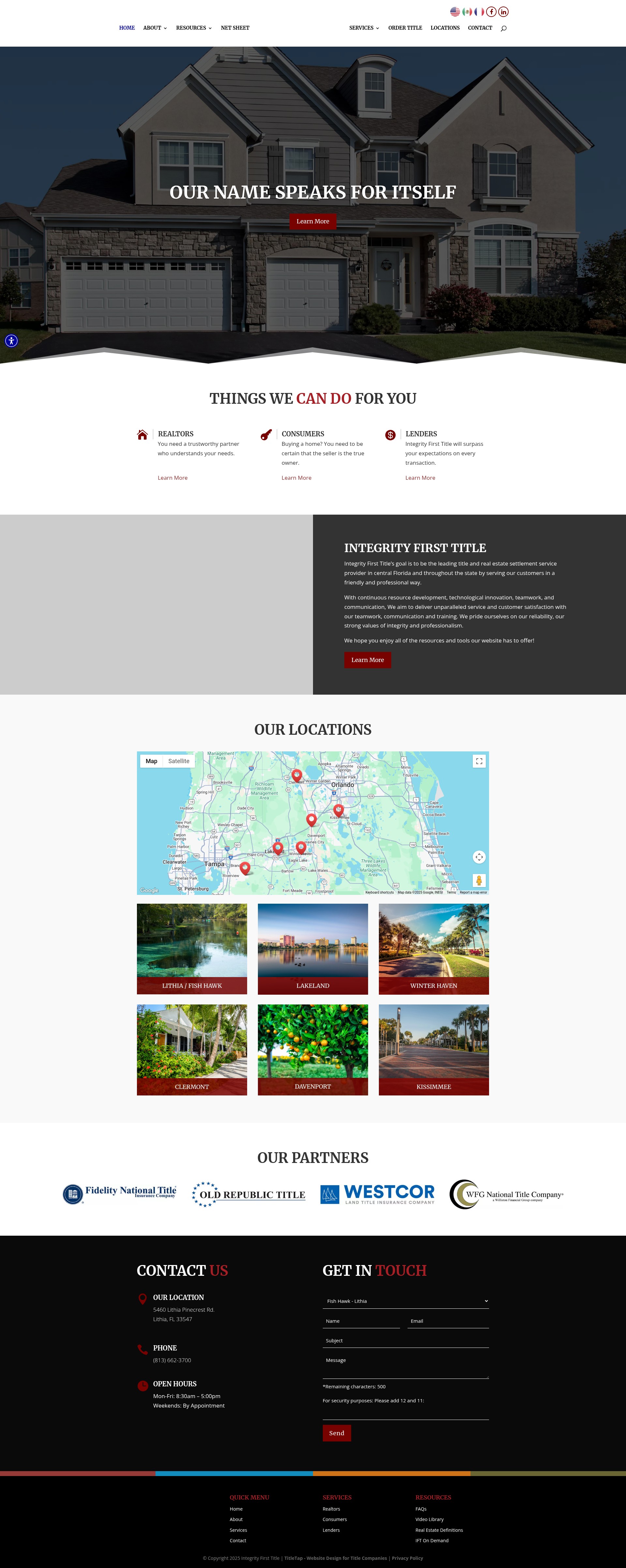 Landing Page