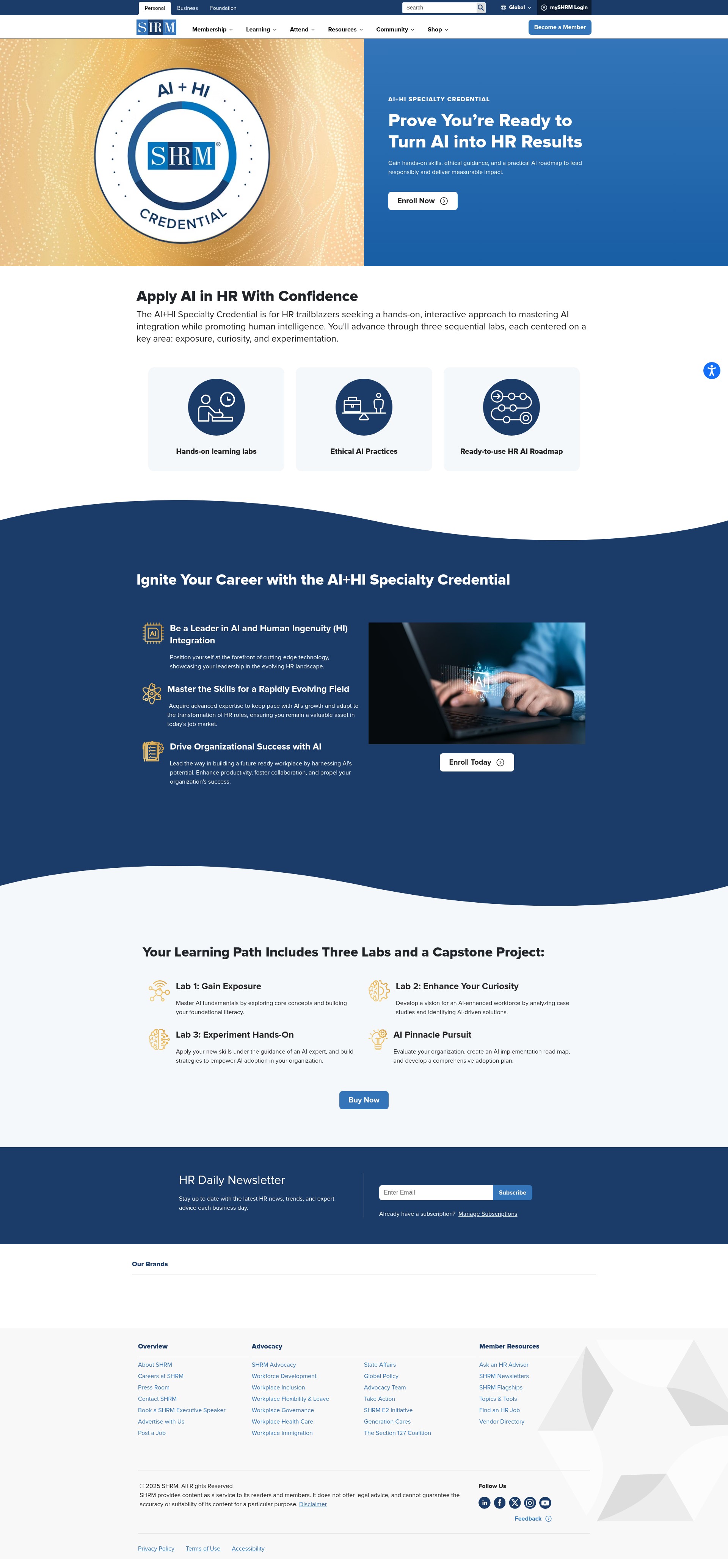 Landing Page