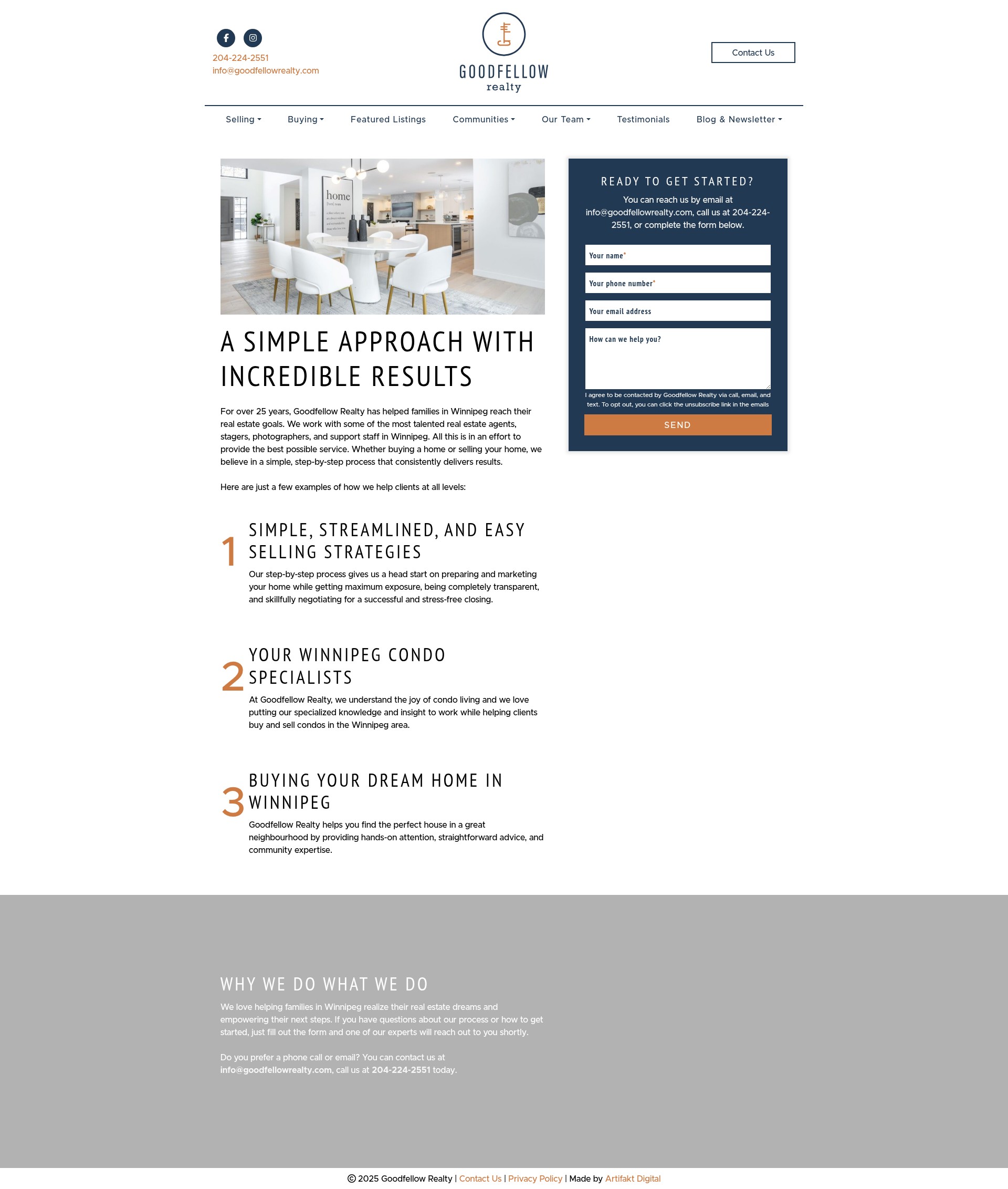 Landing Page