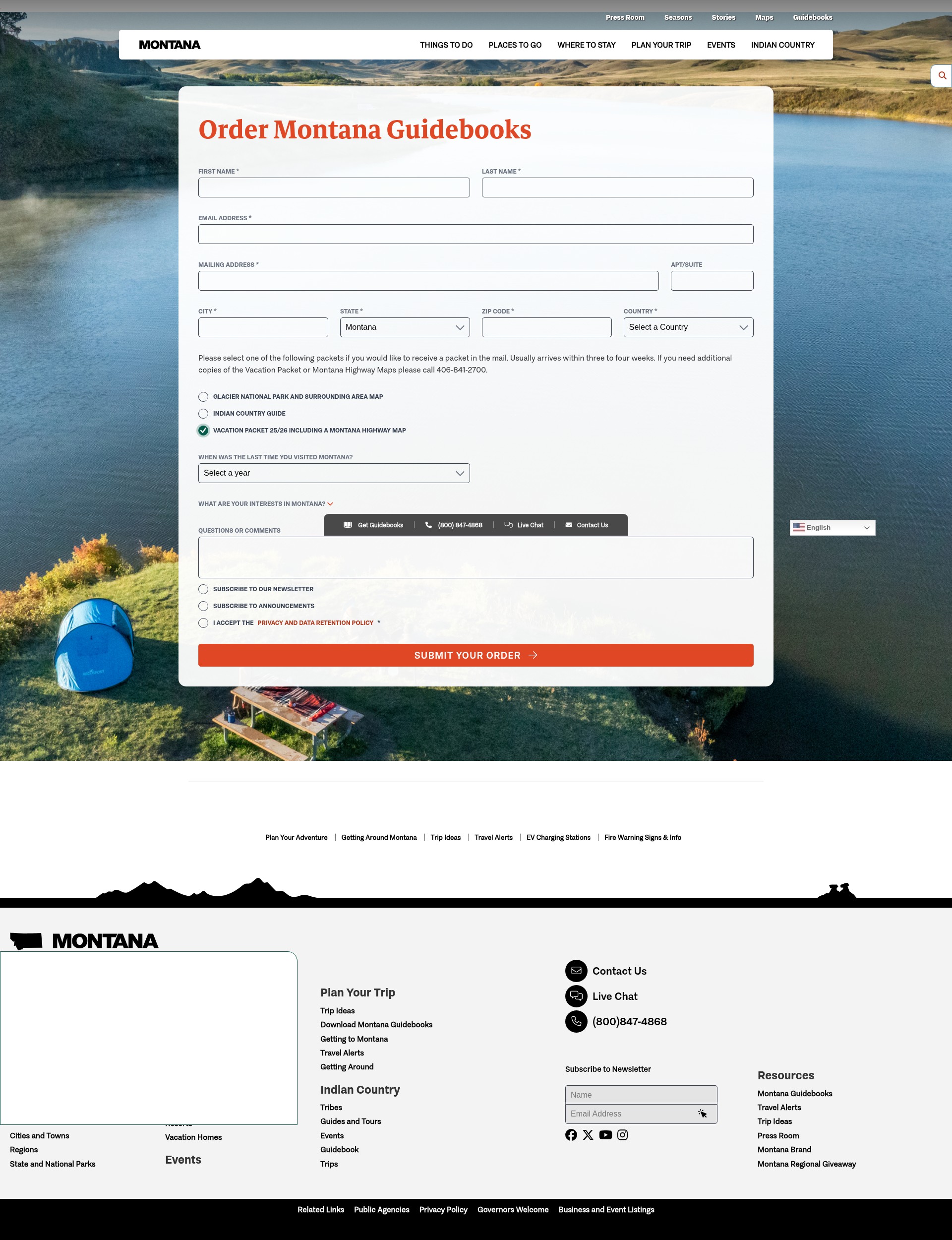 Landing Page