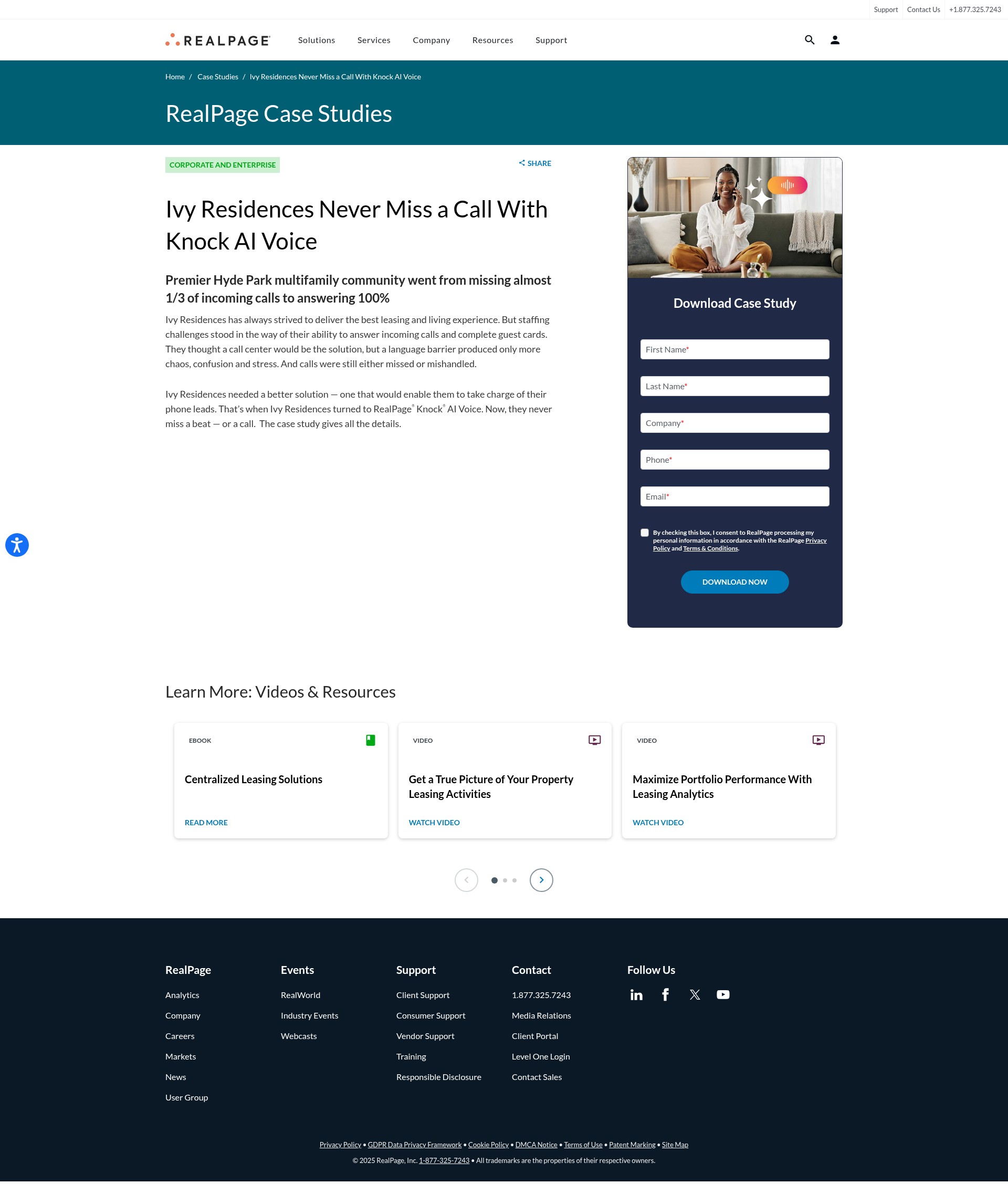 Landing Page
