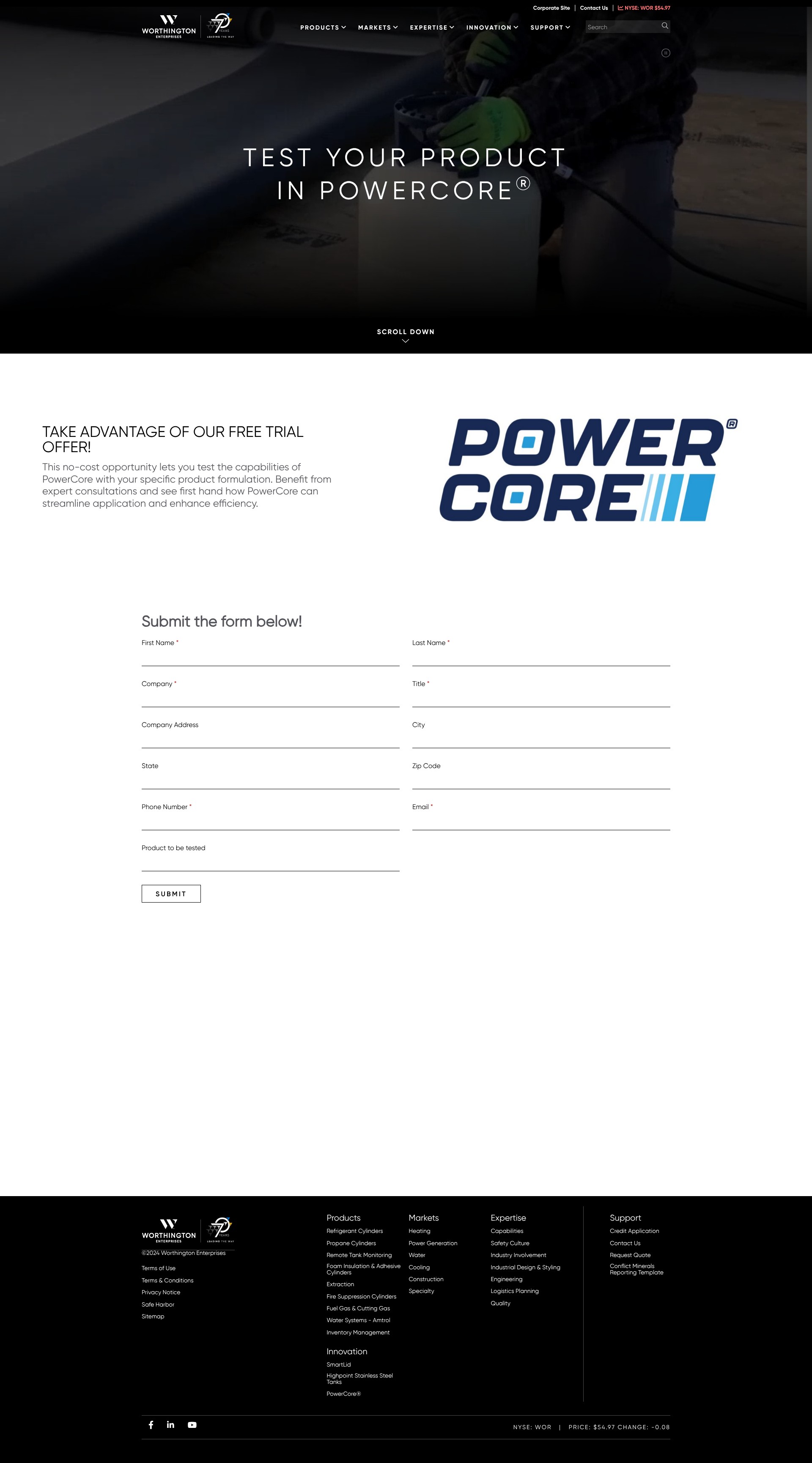 Landing Page