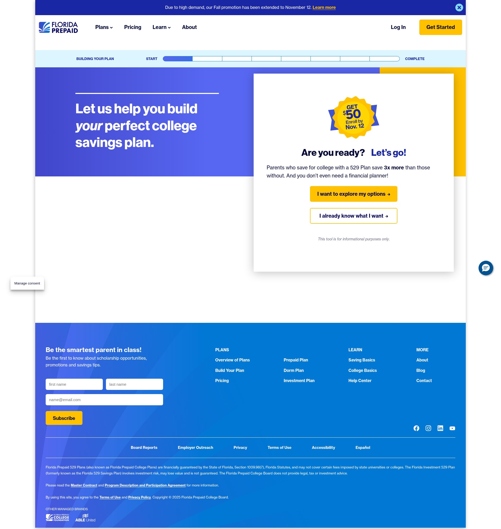 Landing Page