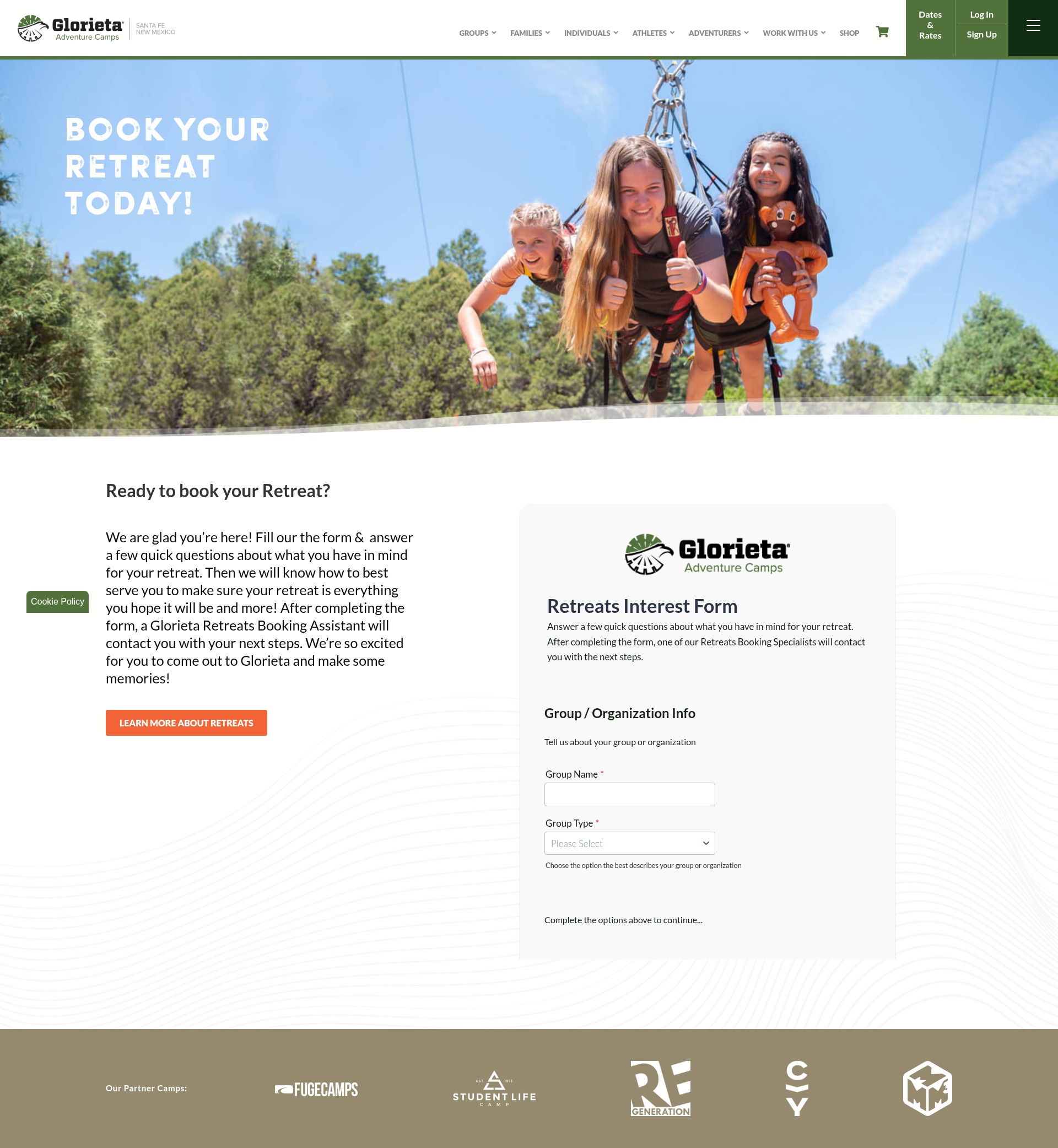 Landing Page