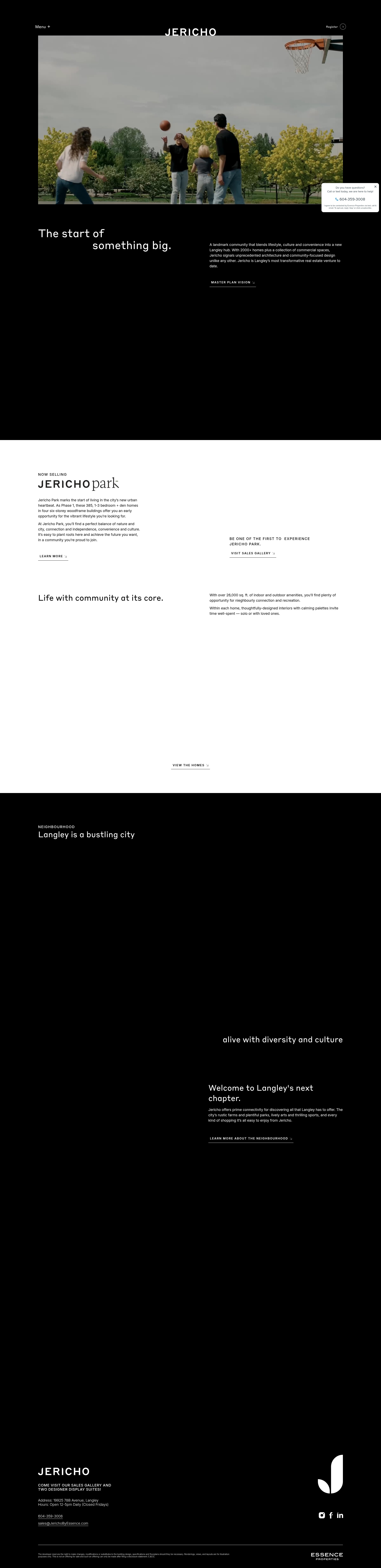 Landing Page