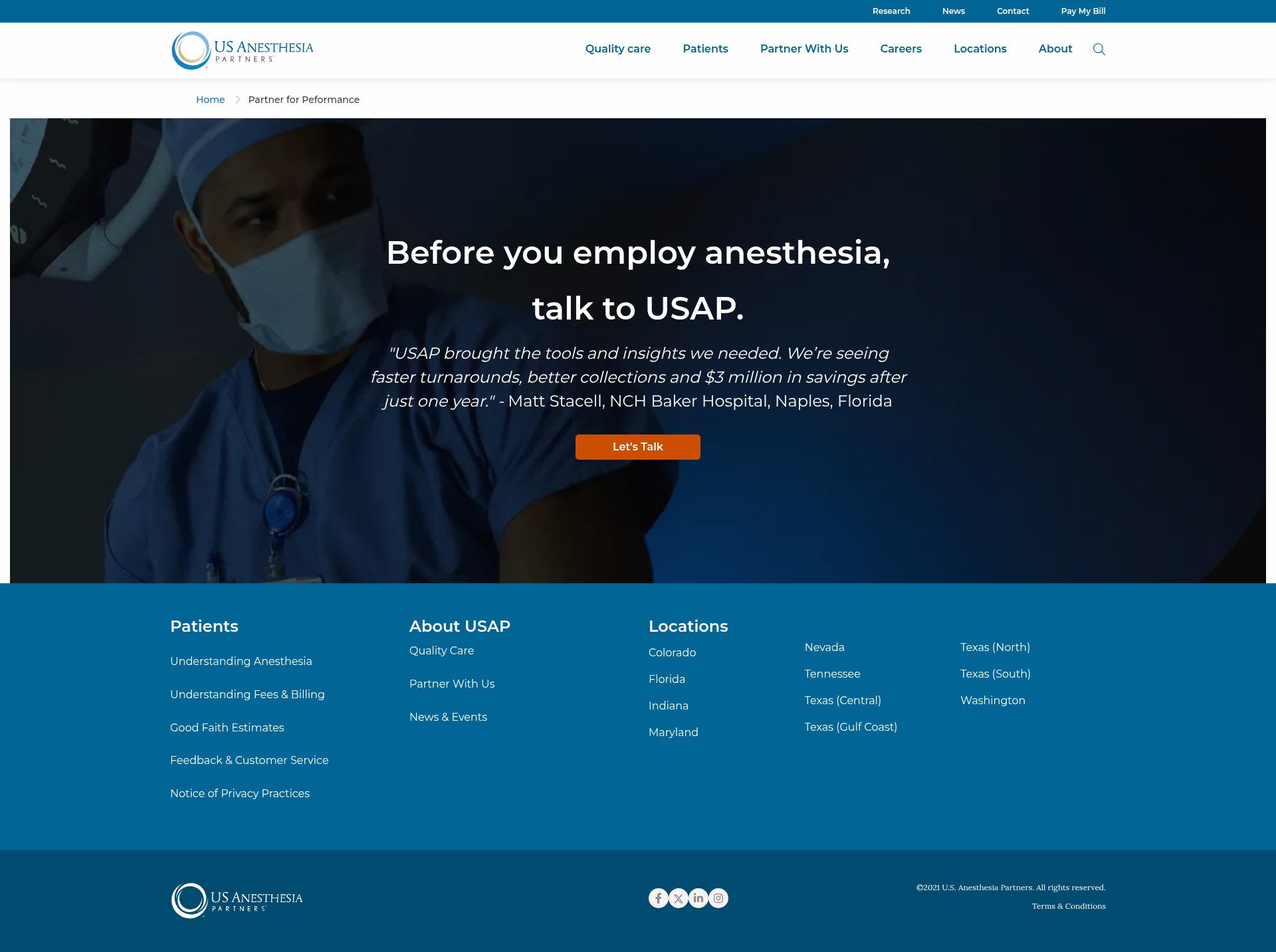 Landing Page