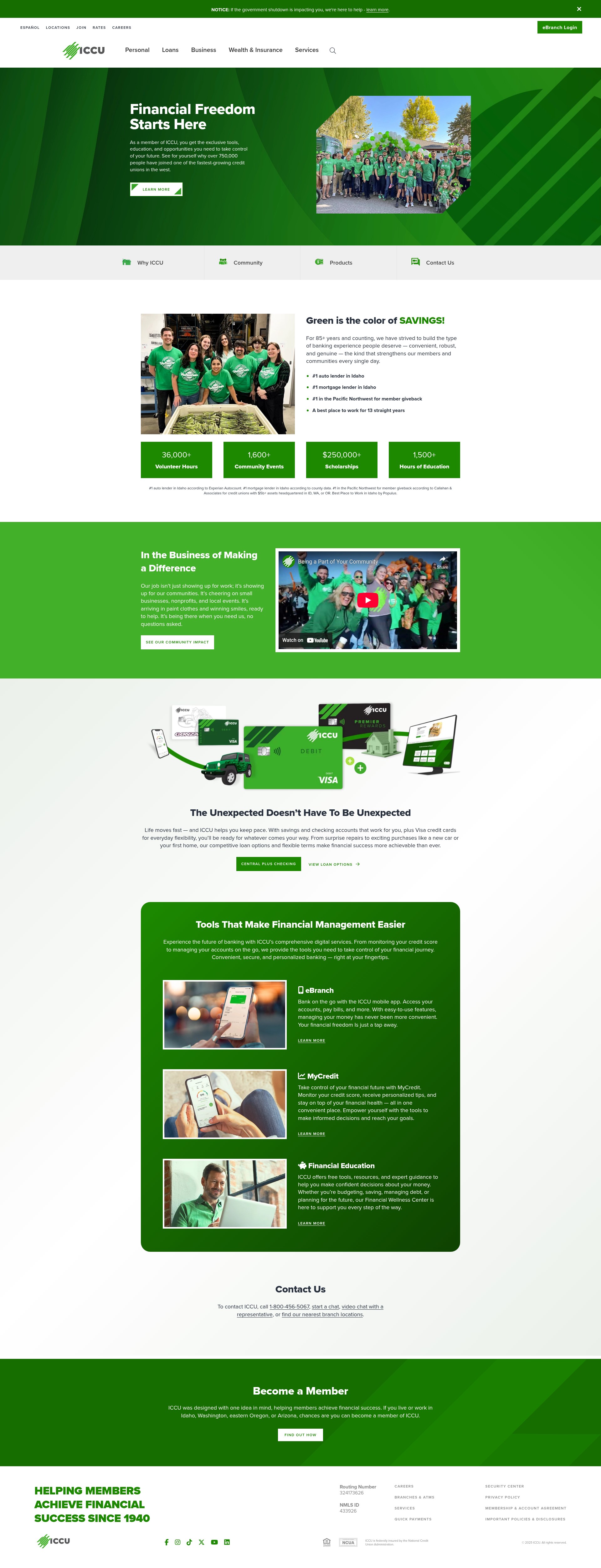 Landing Page