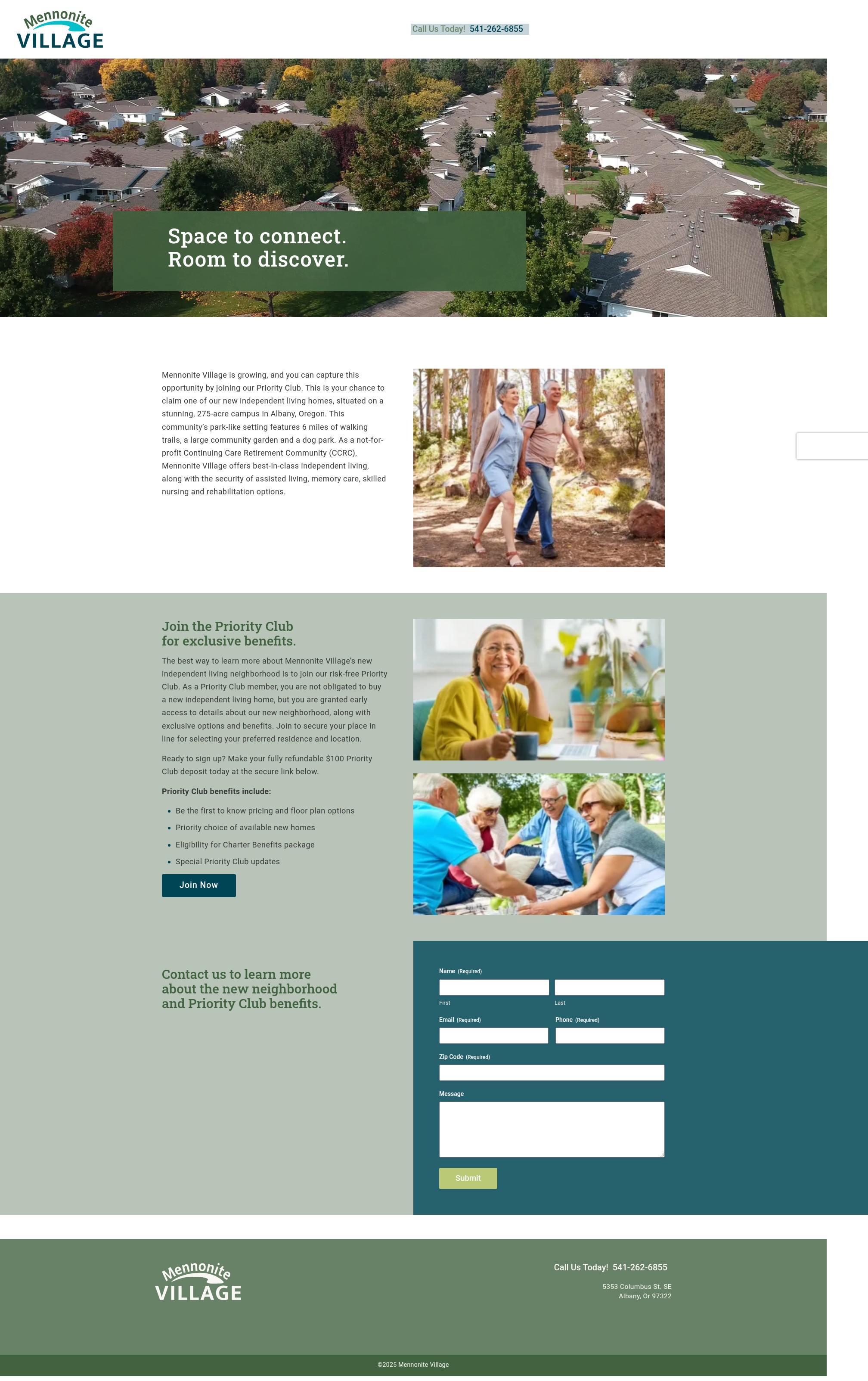 Landing Page