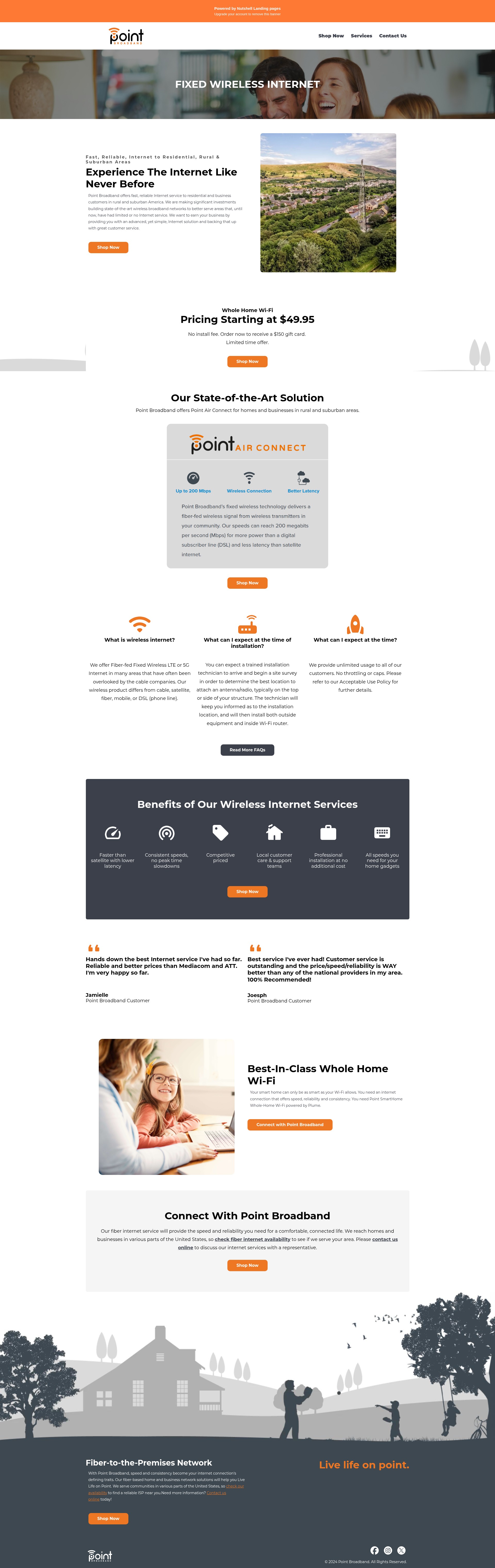 Landing Page