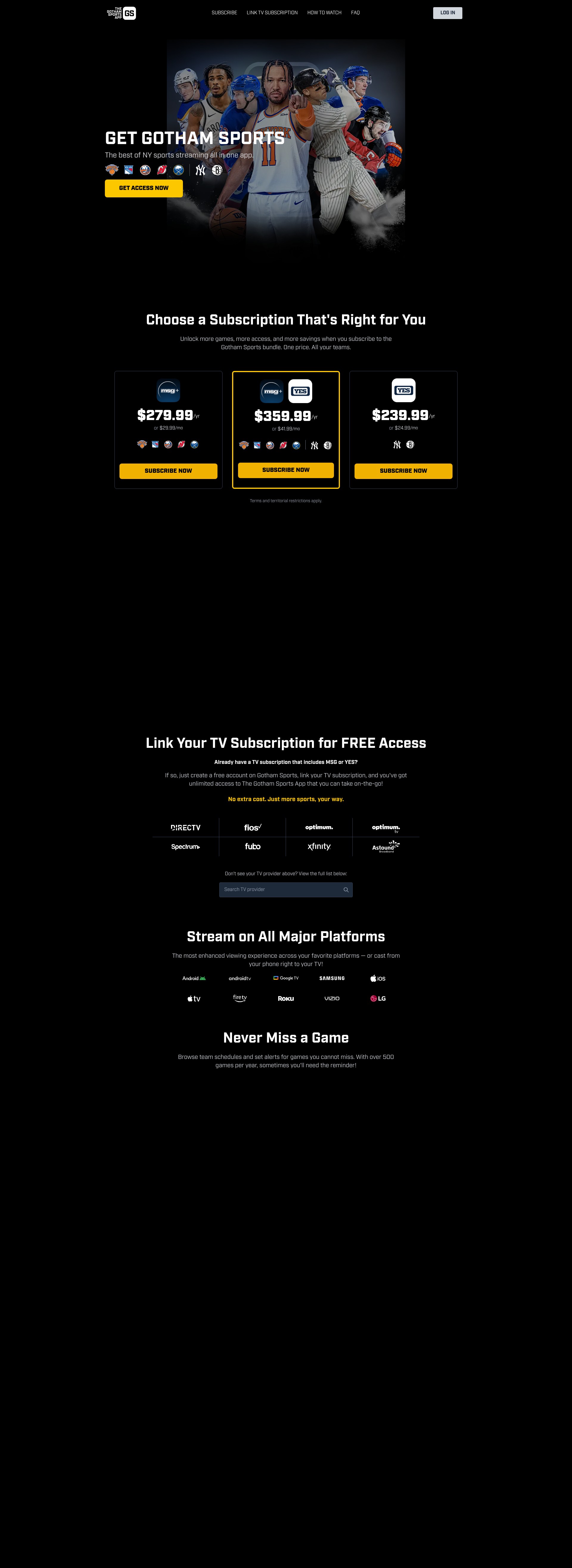 Landing Page