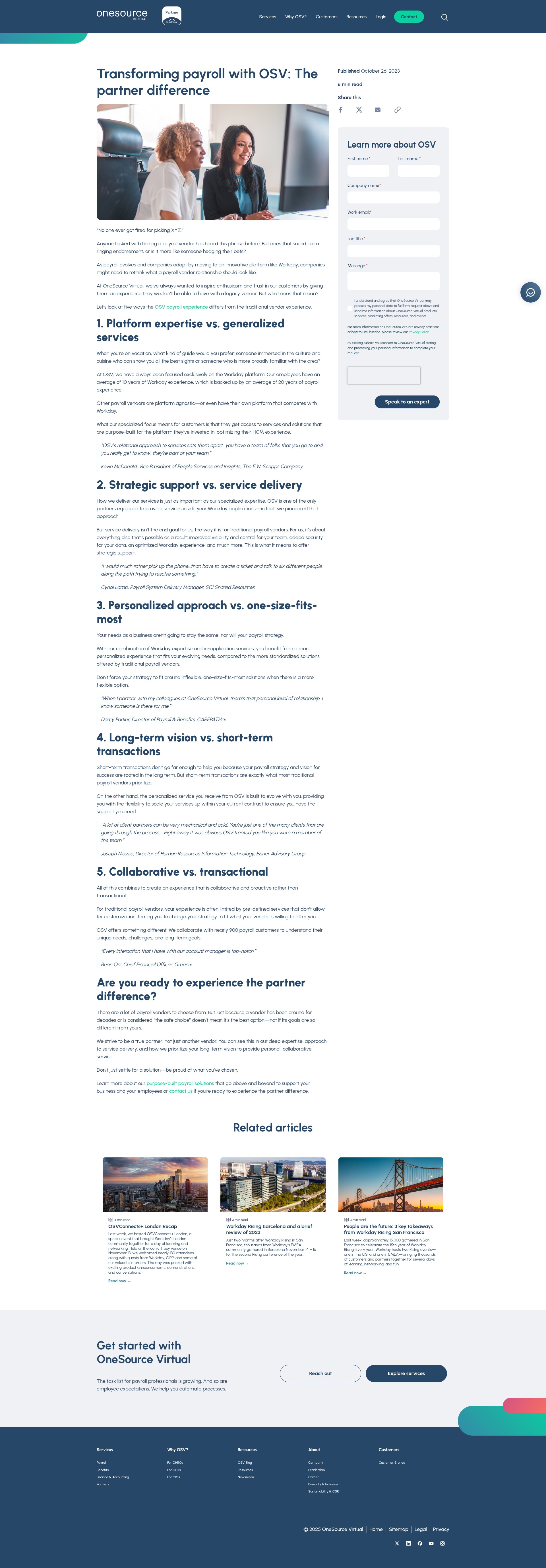 Landing Page