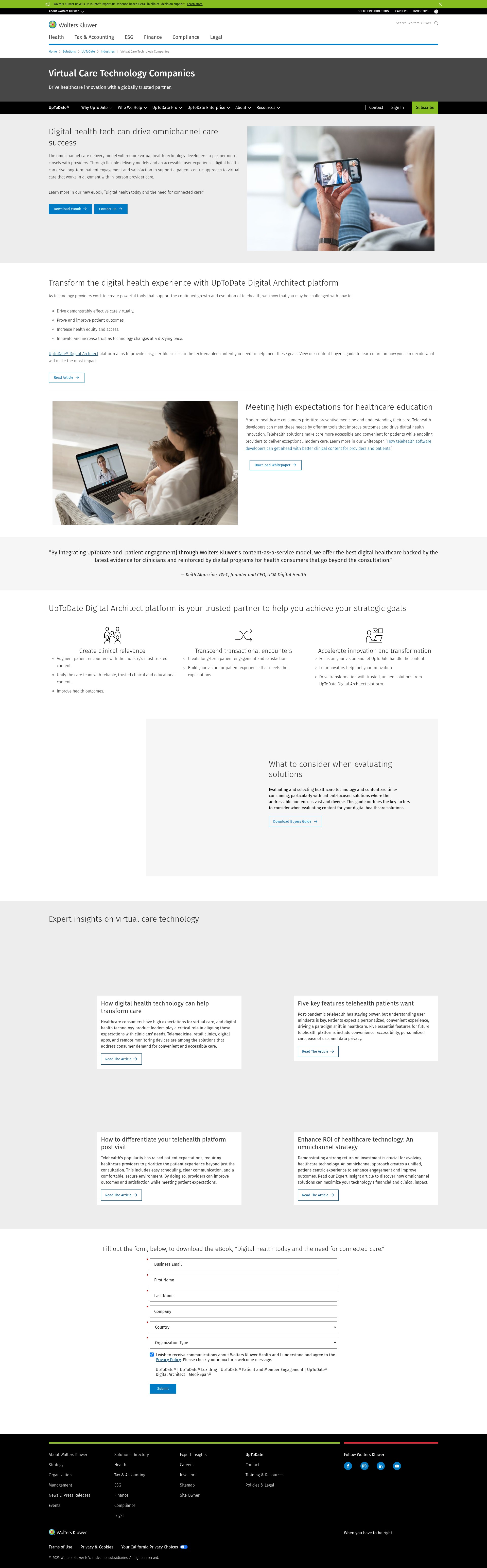 Landing Page