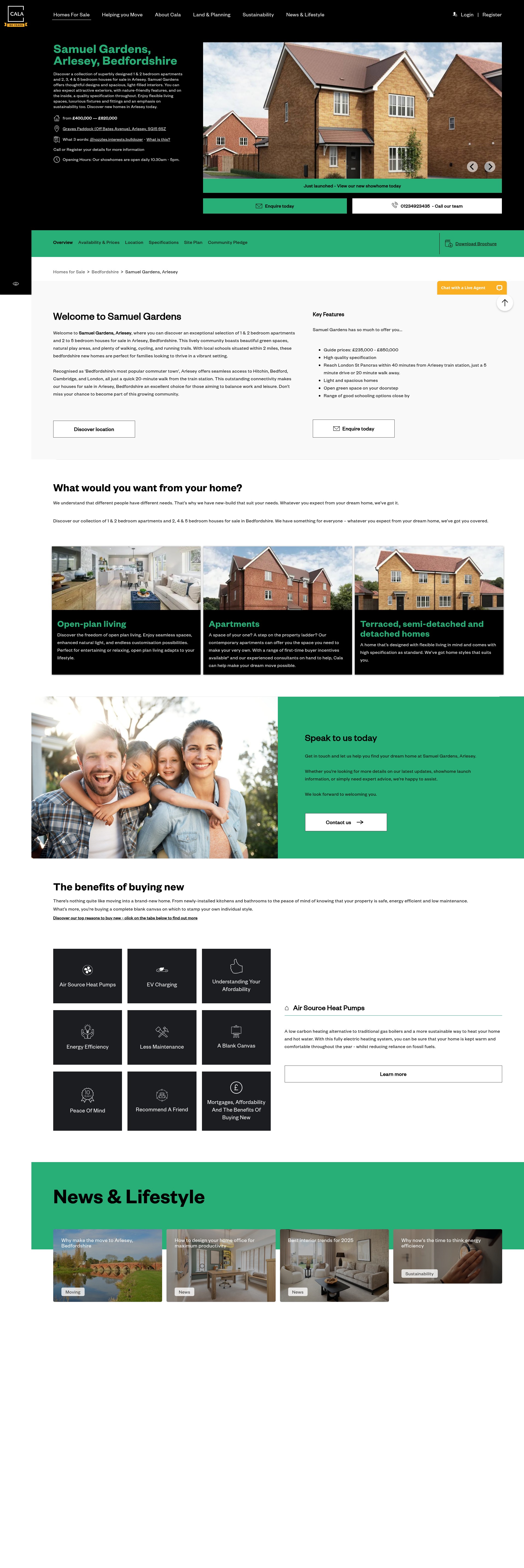 Landing Page