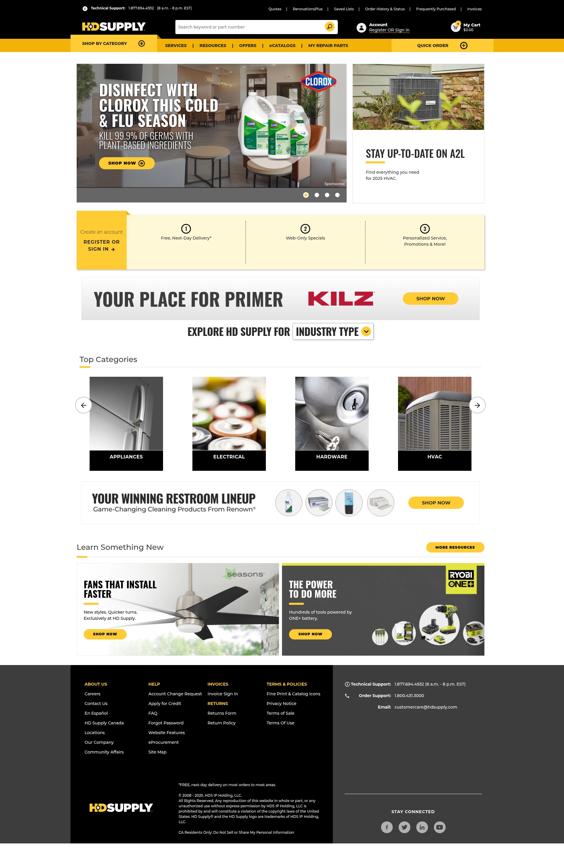 Landing Page