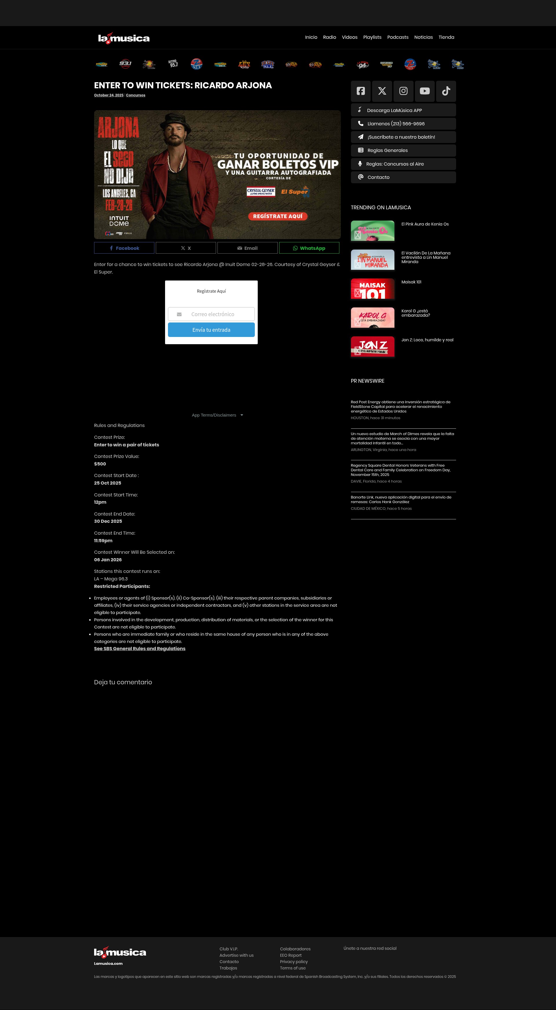 Landing Page