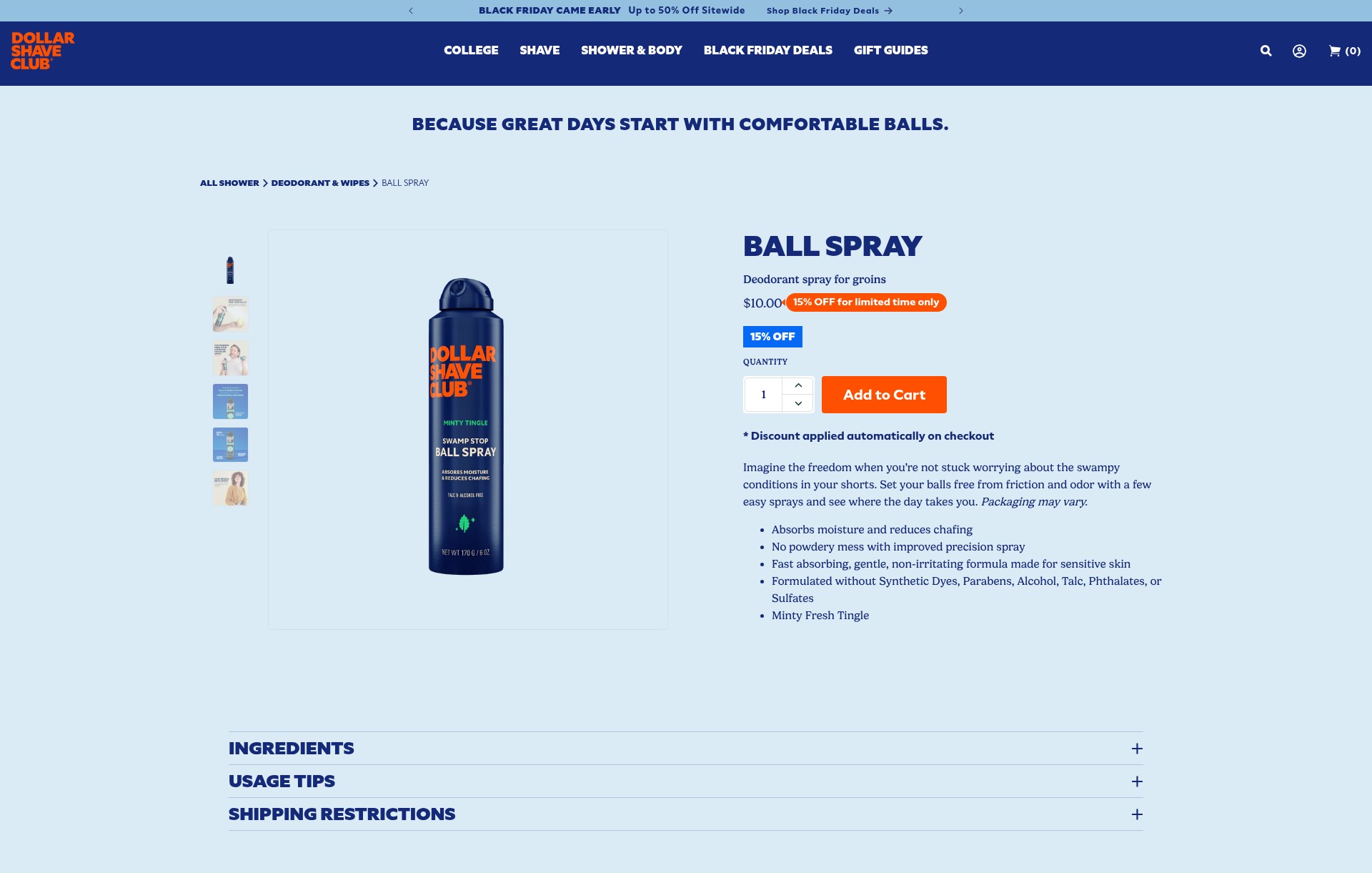 Landing Page