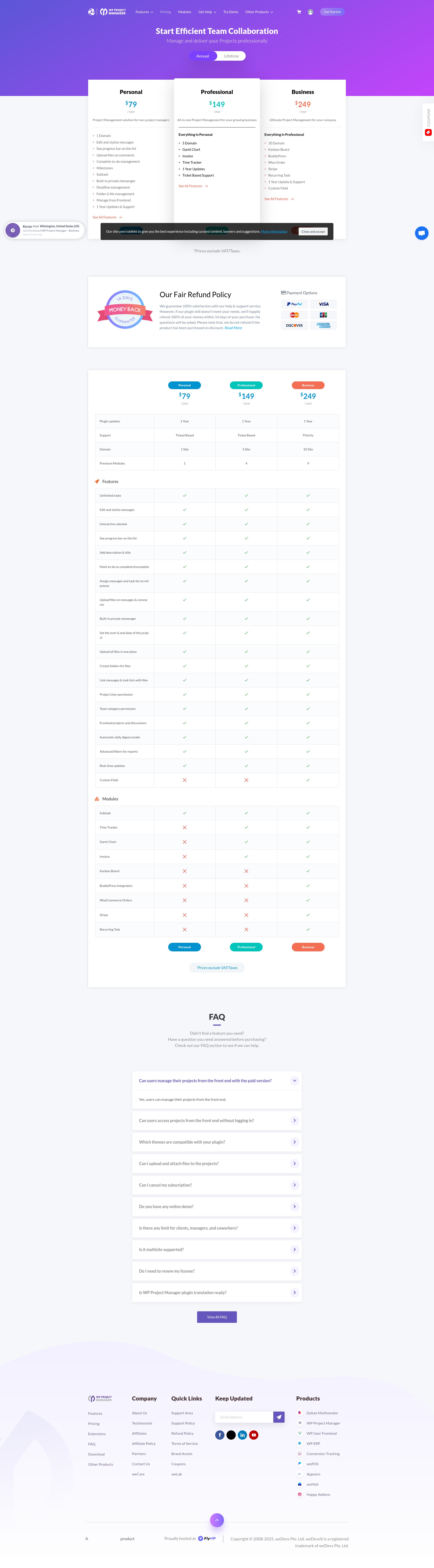 Landing Page