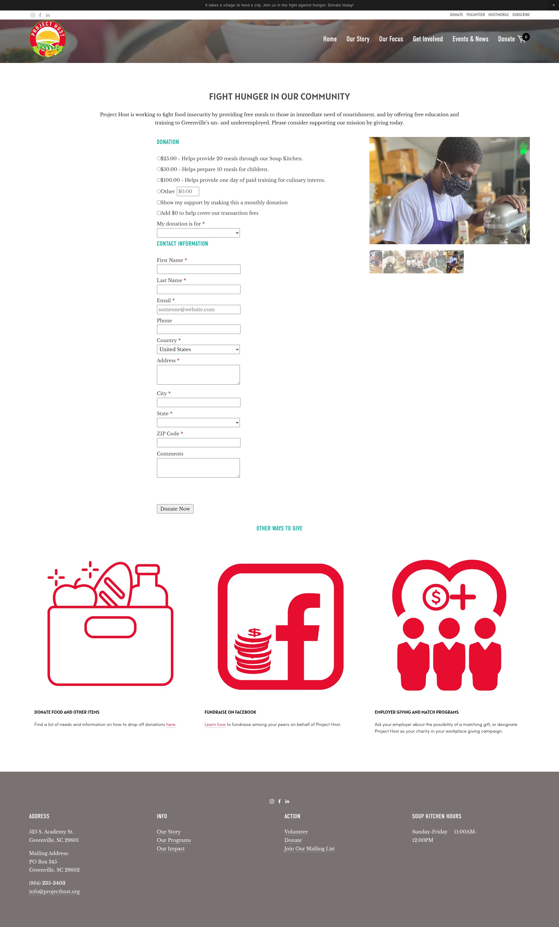 Landing Page