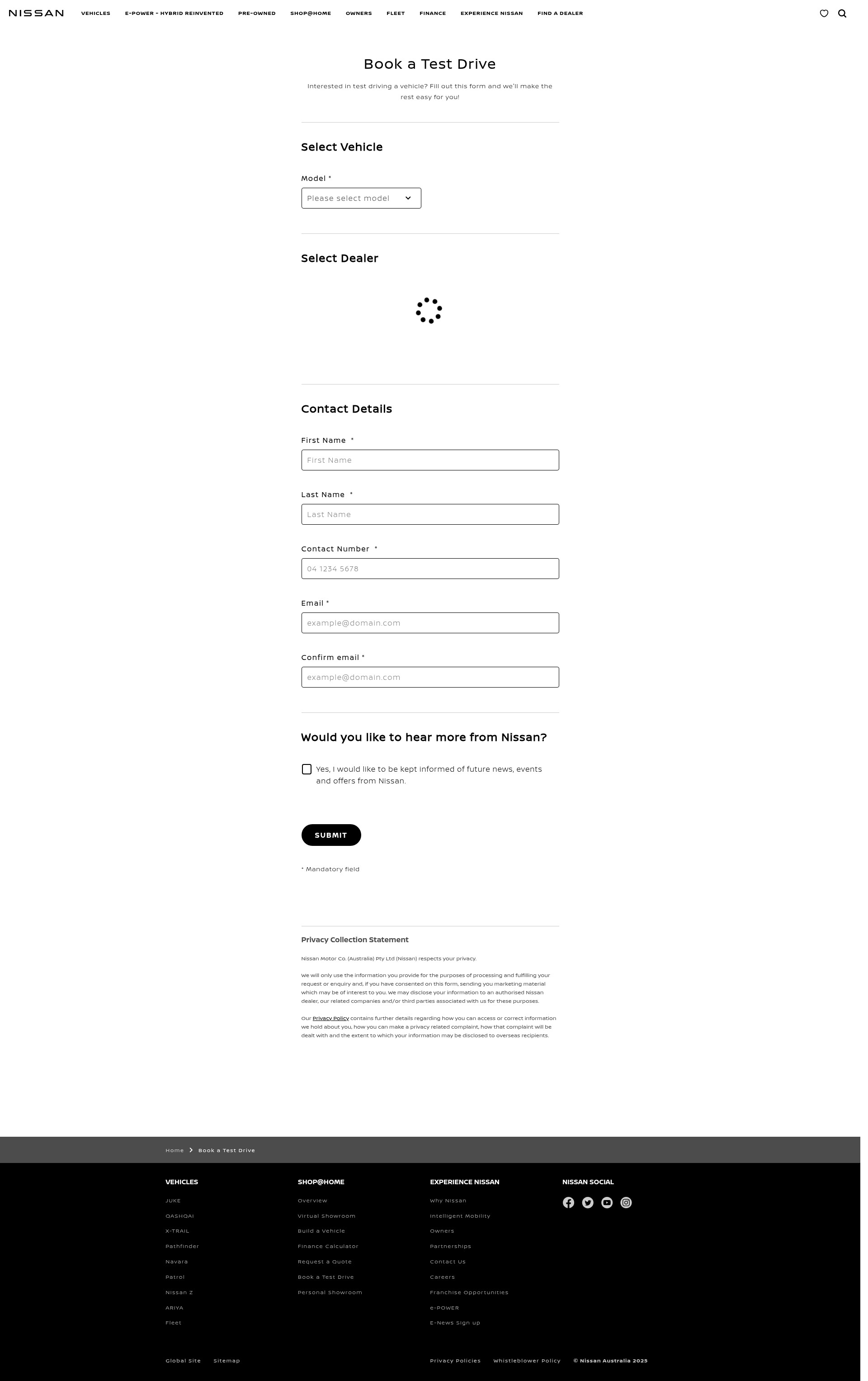 Landing Page