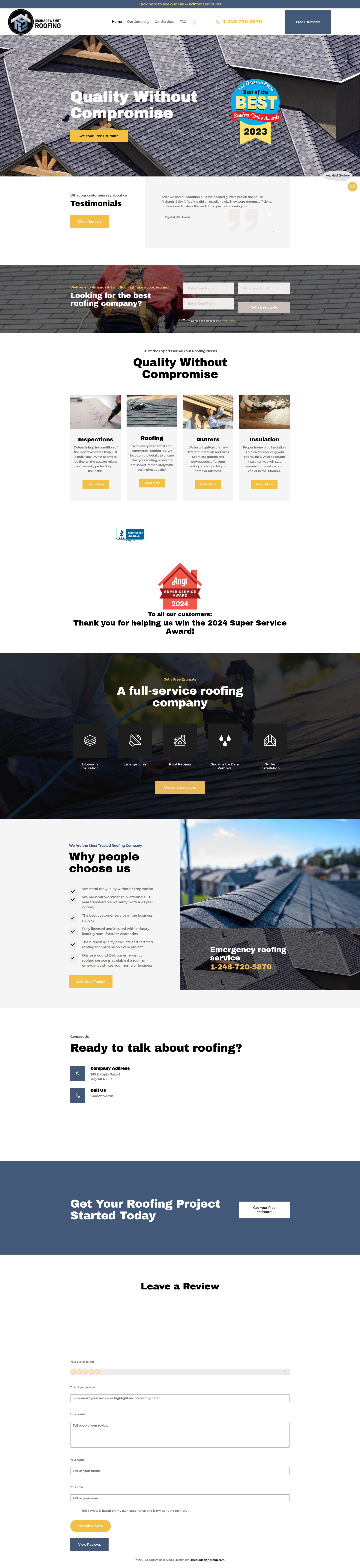 Landing Page