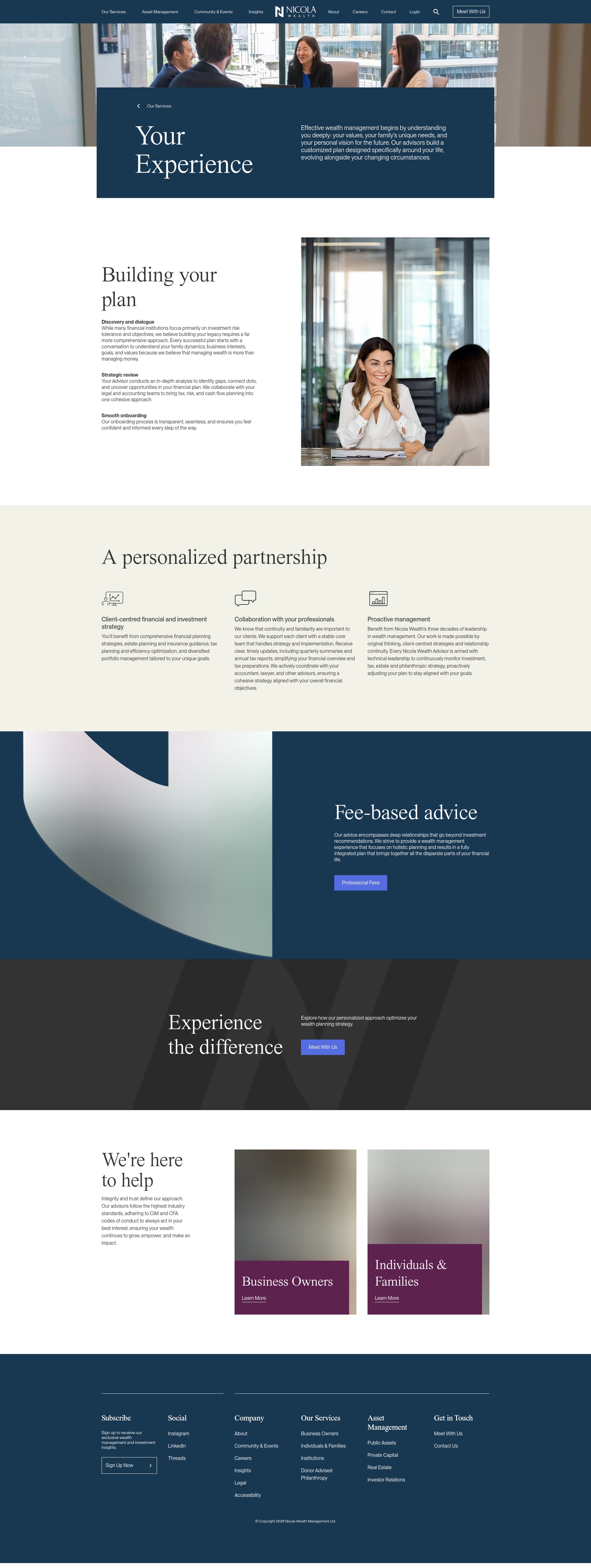 Landing Page