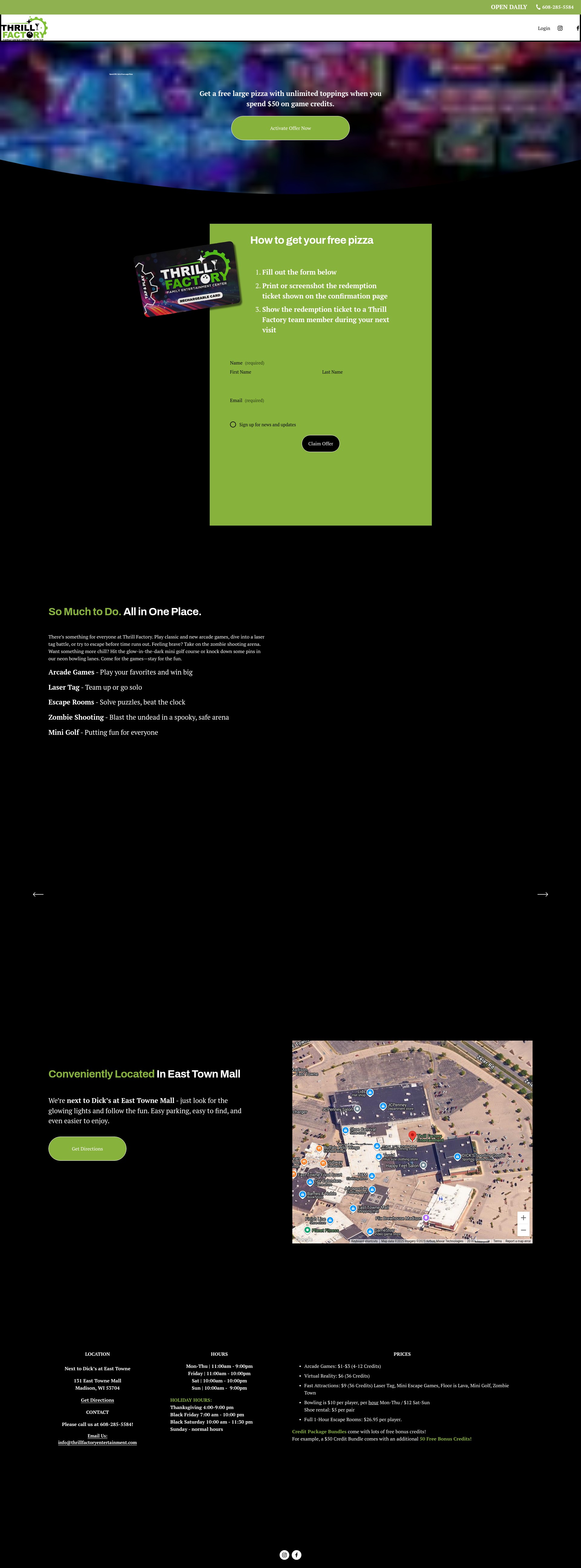 Landing Page