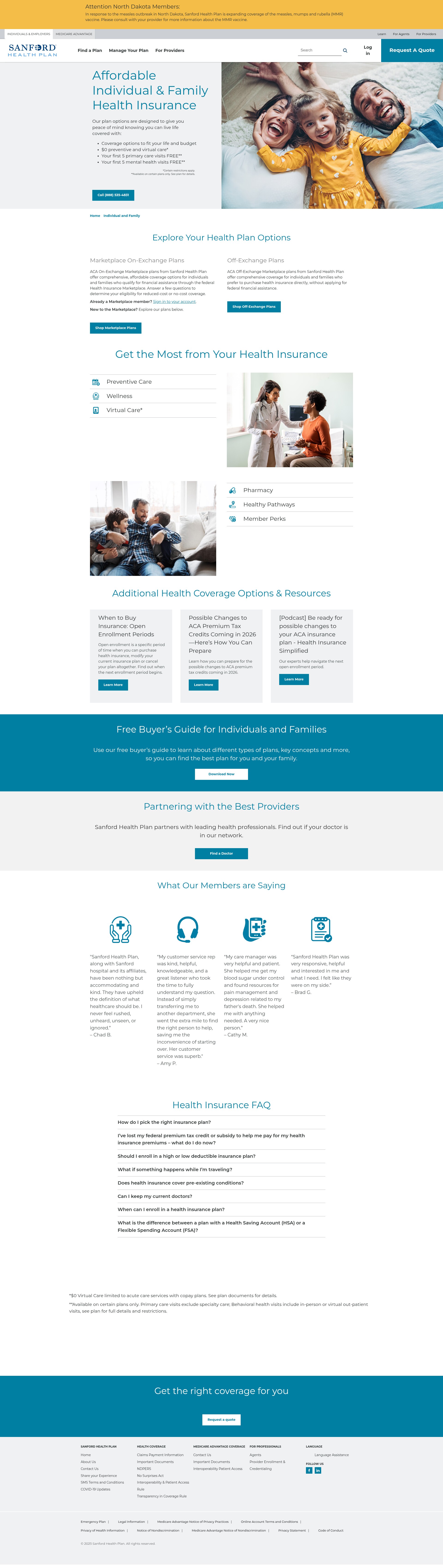 Landing Page