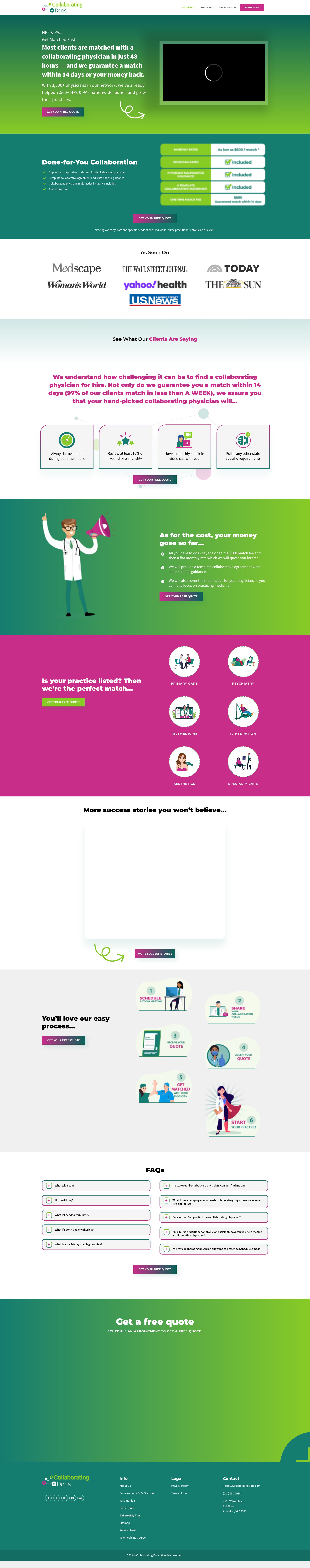Landing Page
