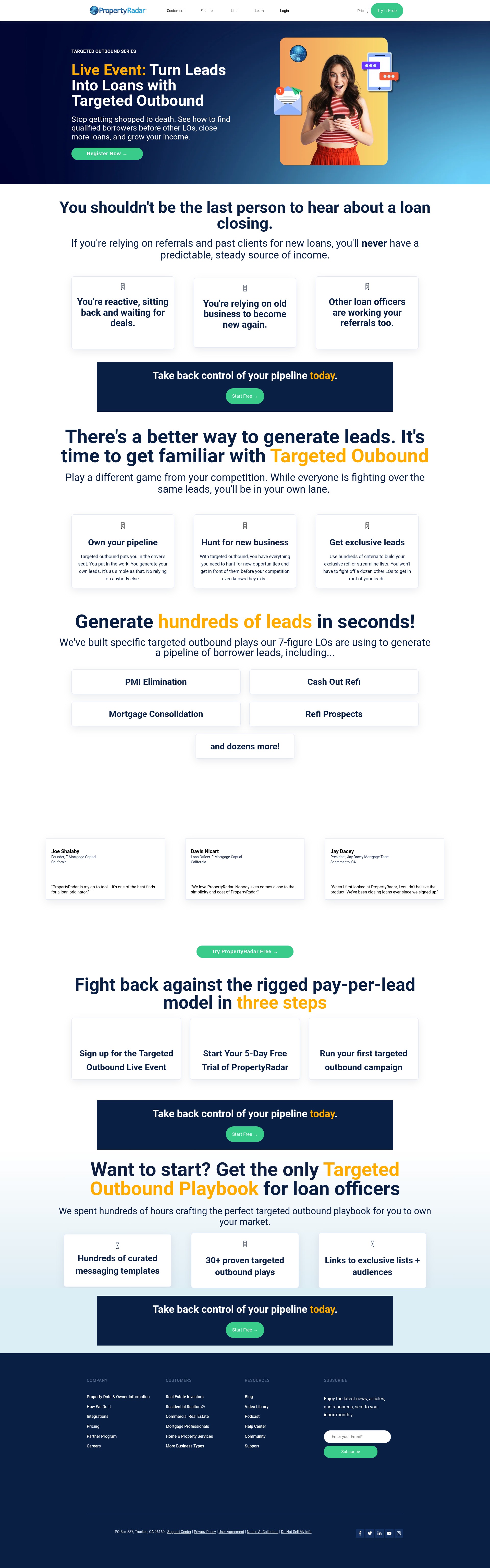 Landing Page