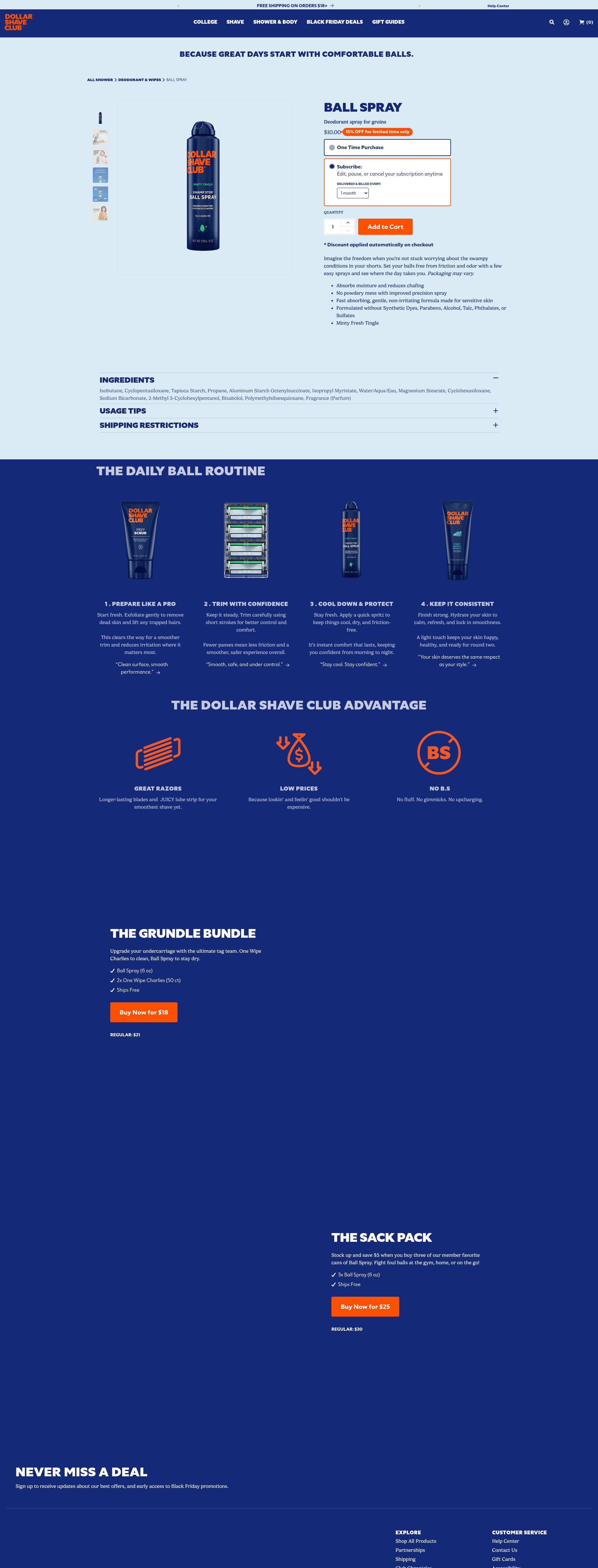 Landing Page