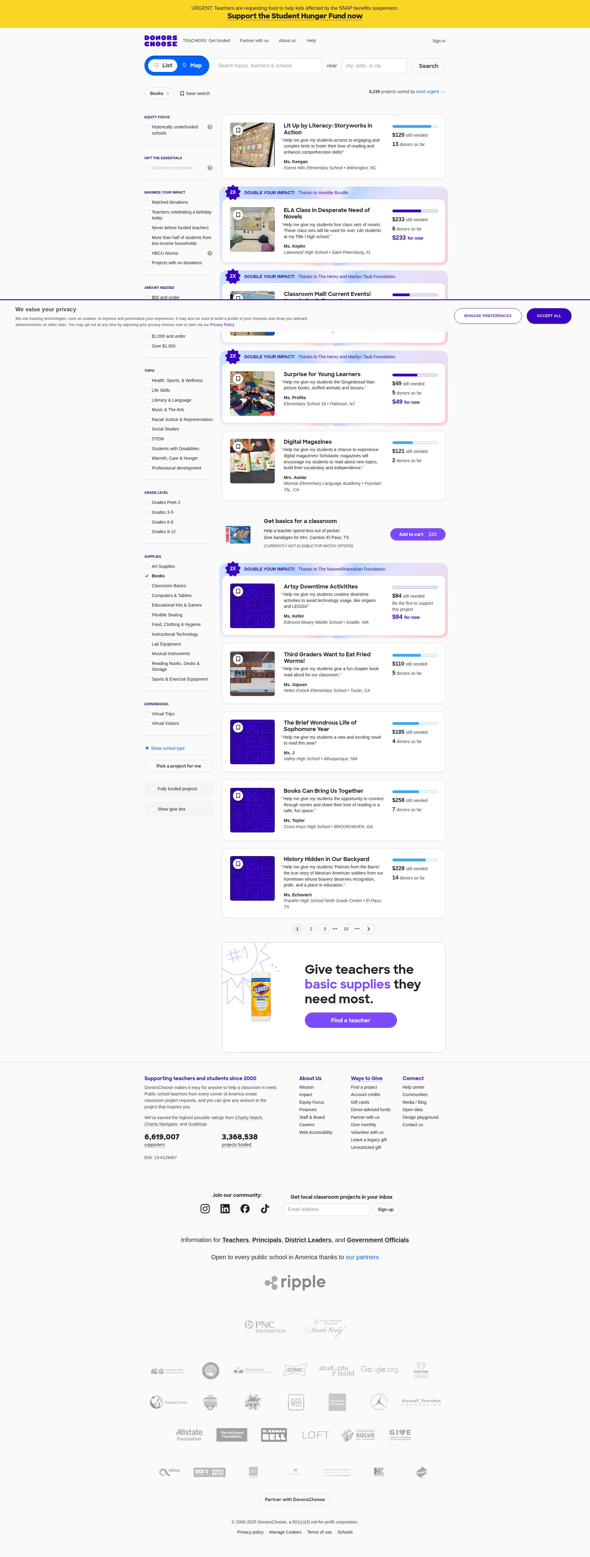 Landing Page