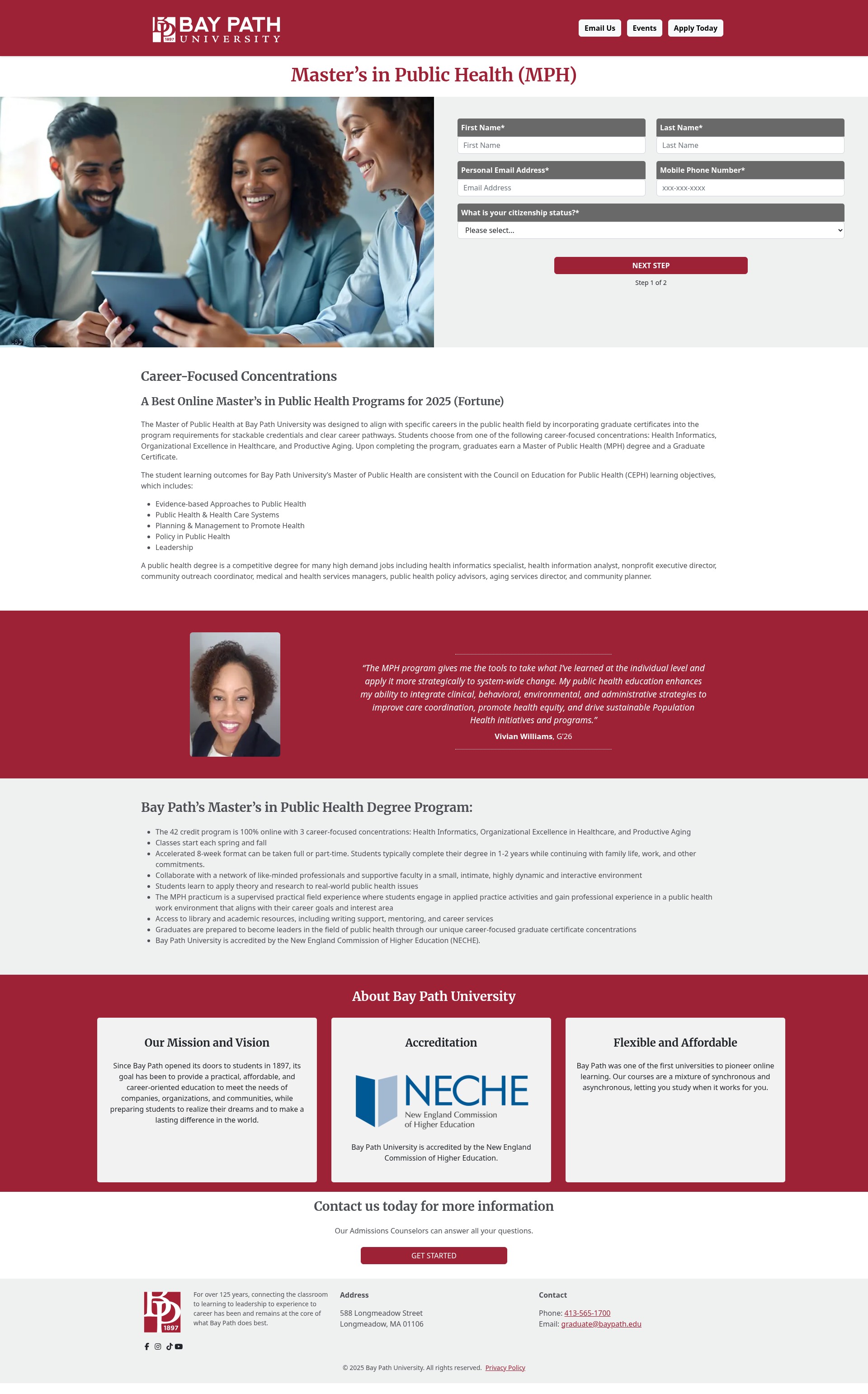 Landing Page
