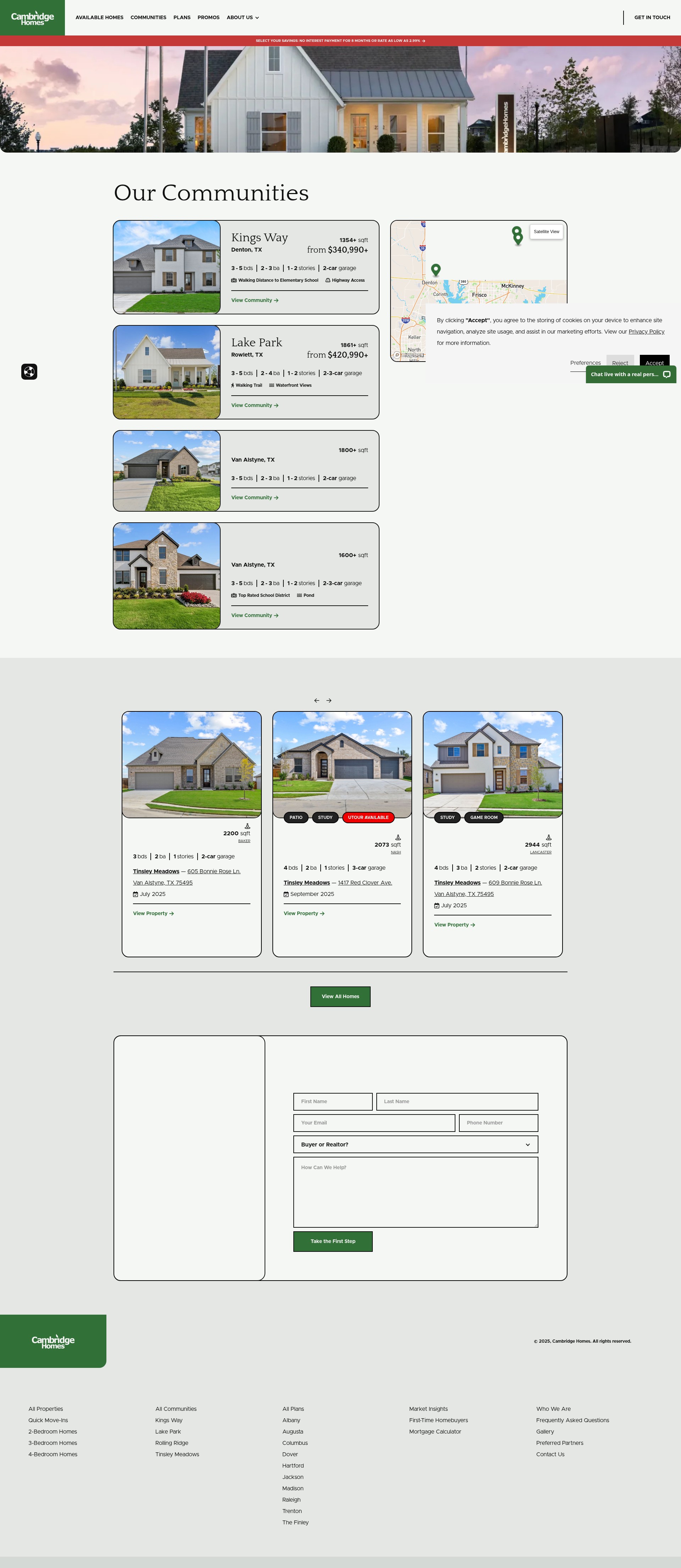 Landing Page