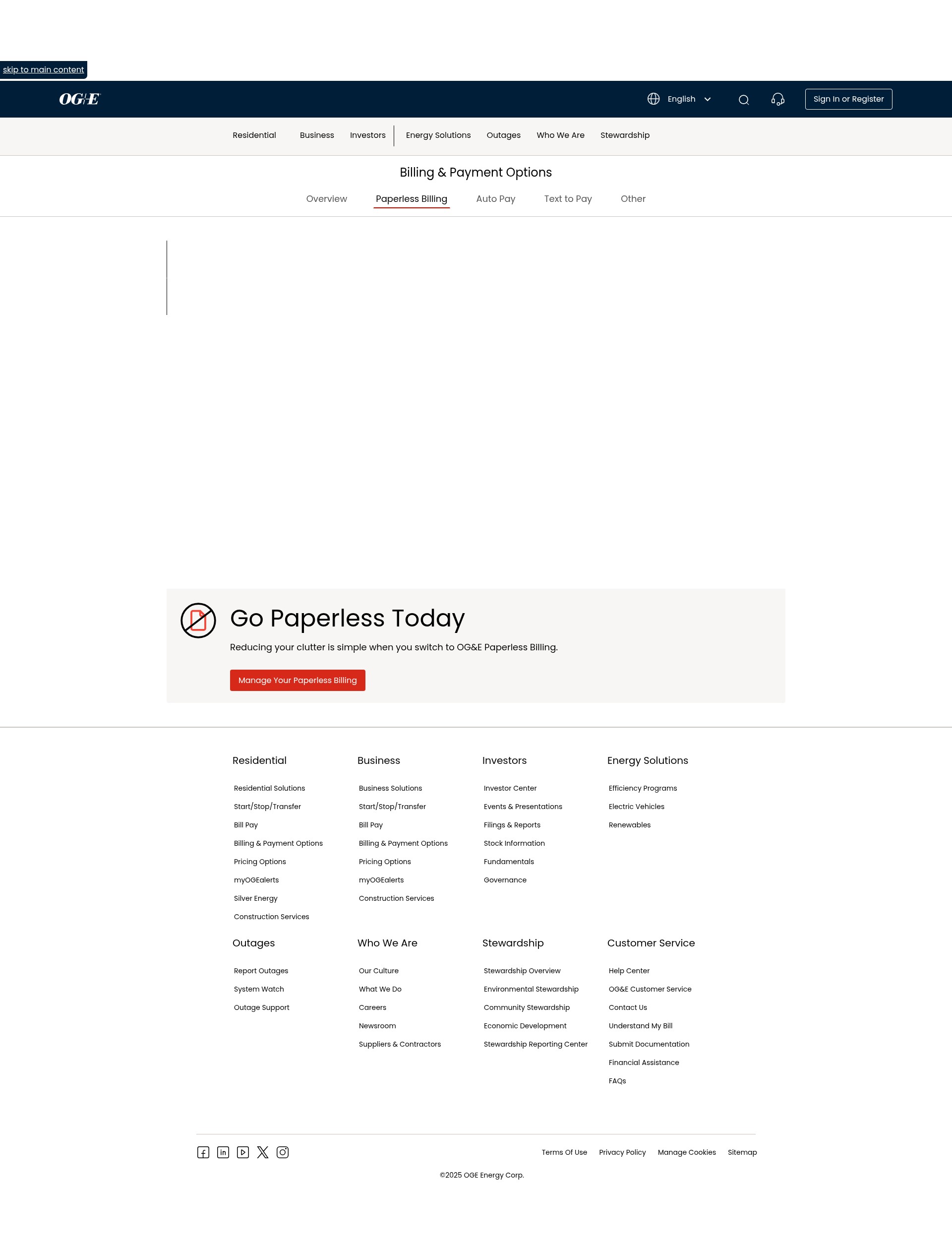 Landing Page