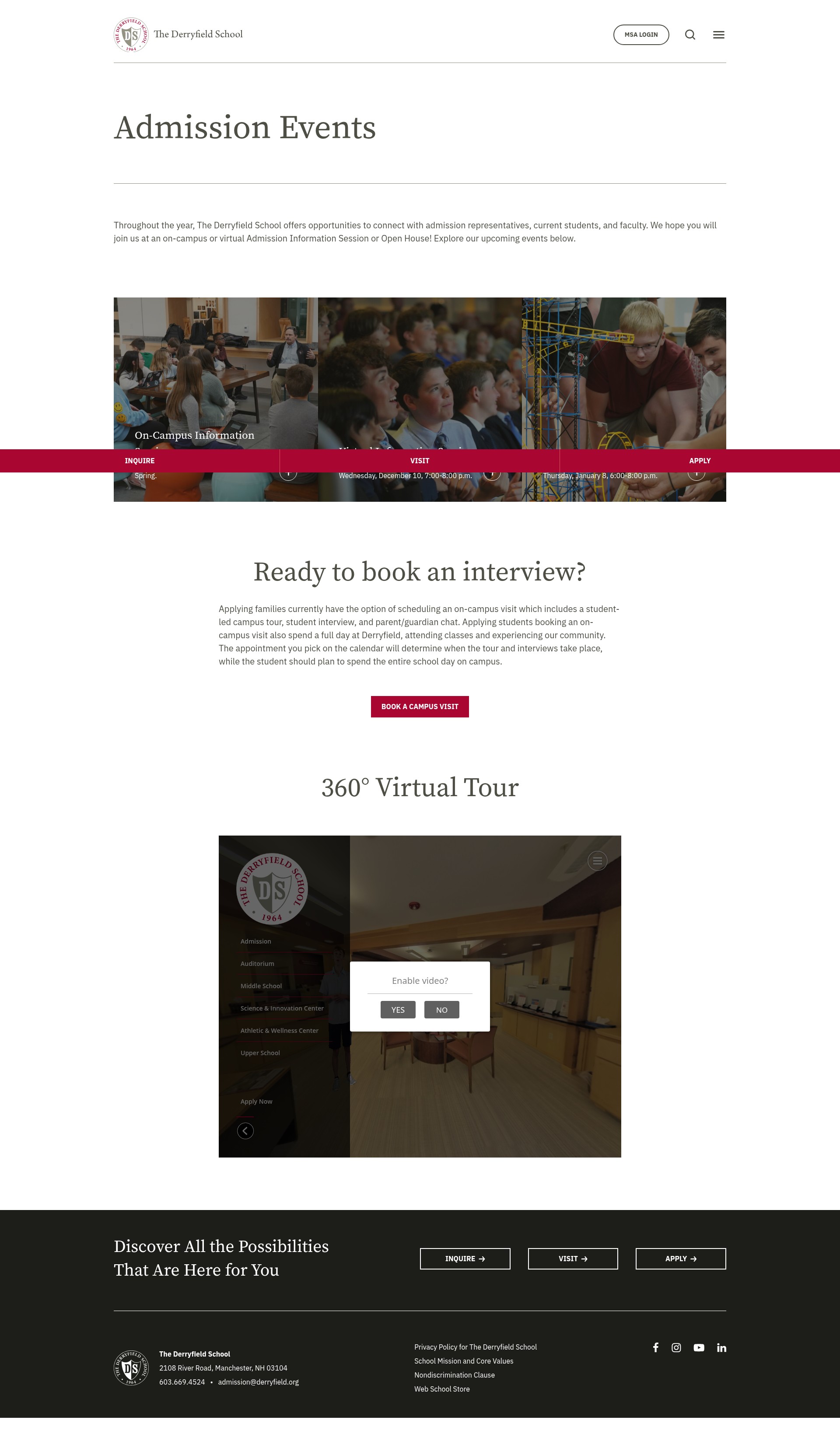 Landing Page