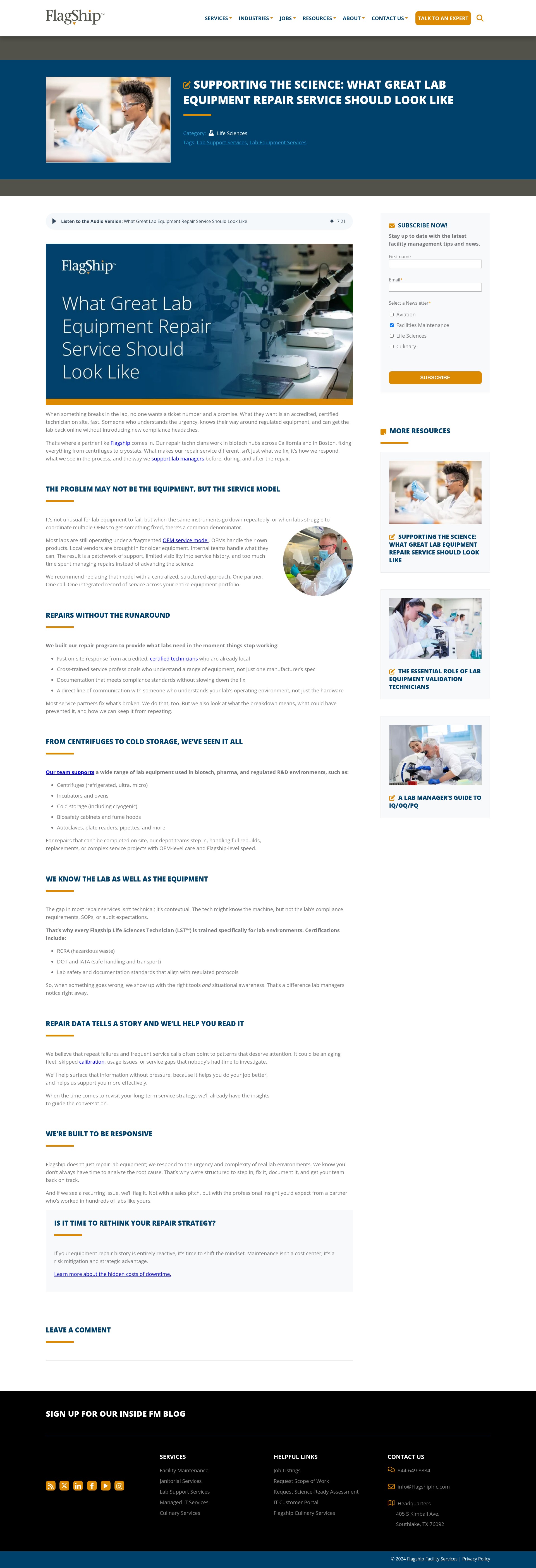 Landing Page