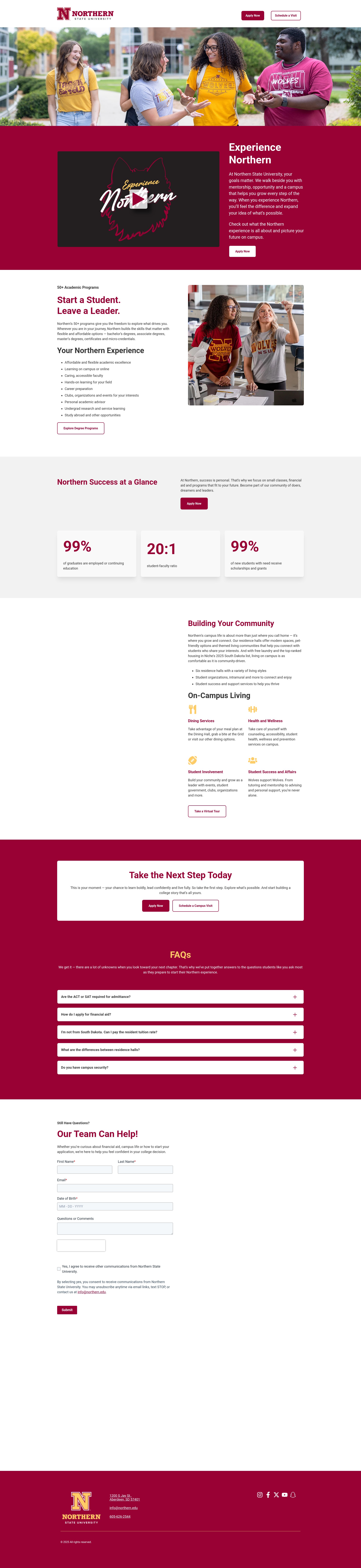 Landing Page