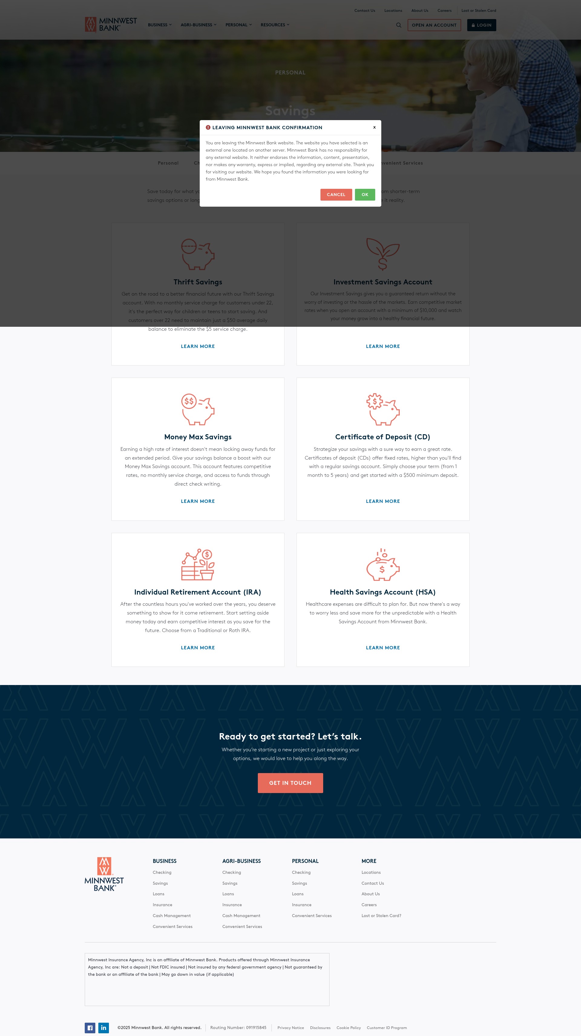 Landing Page
